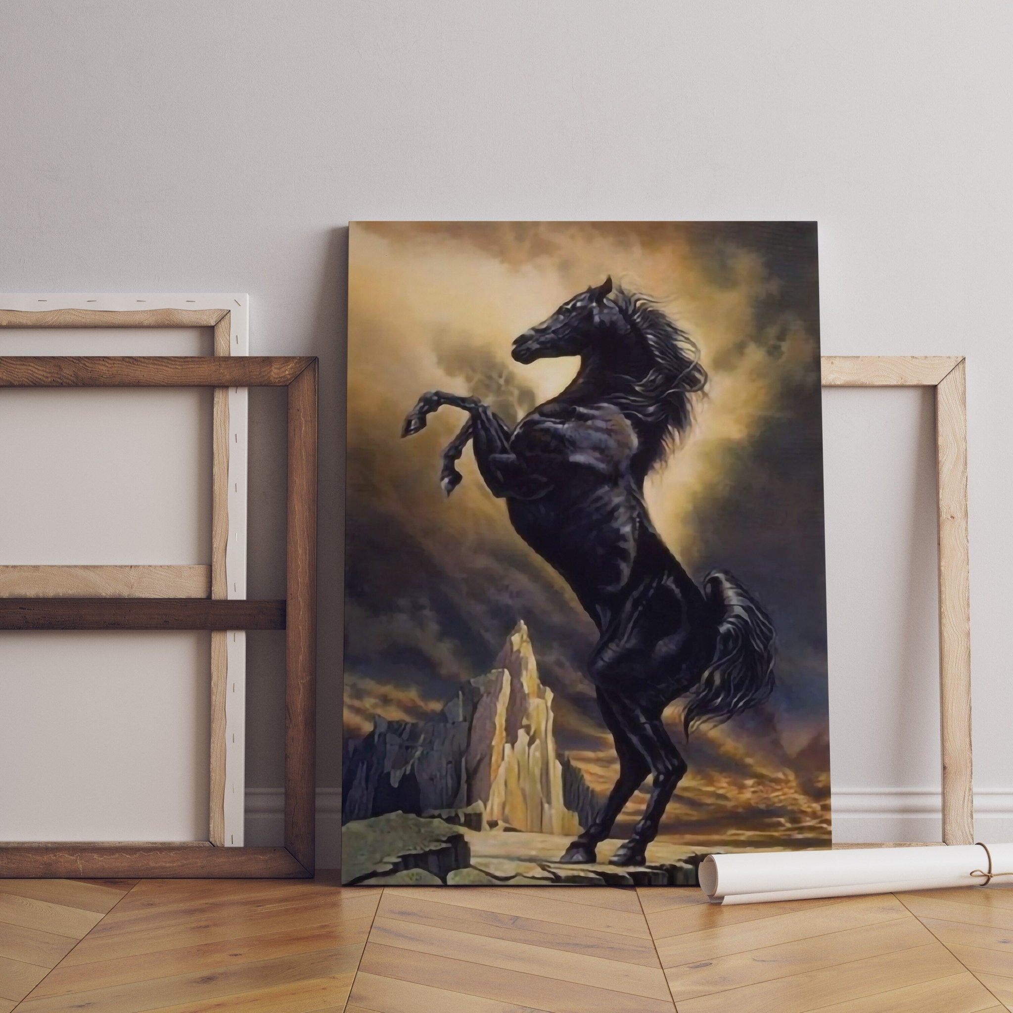 Horses Canvas Wall Art - Canvasworkshop