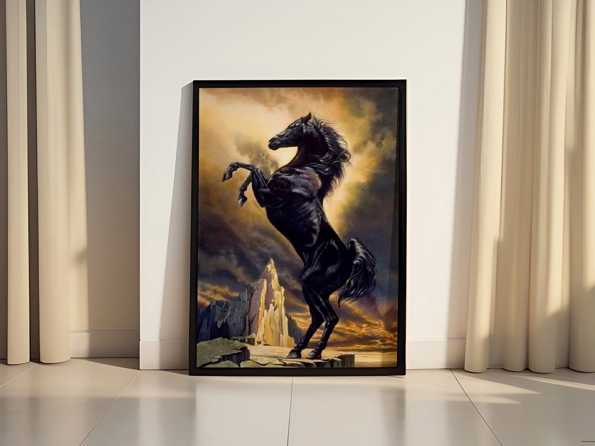 Horses Canvas Wall Art - Canvasworkshop