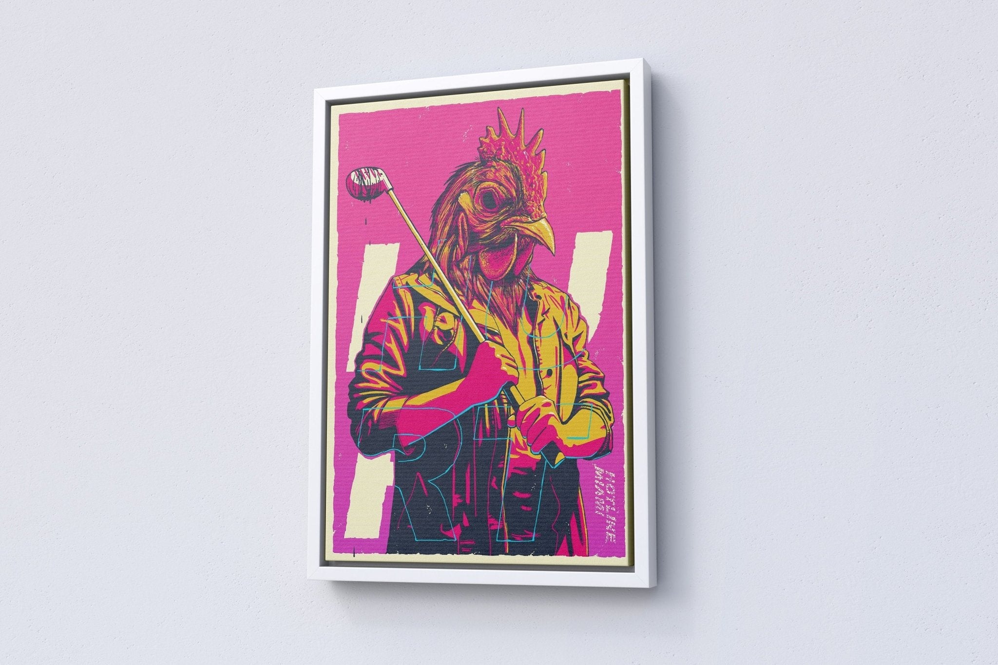 Hotline Miami Canvas Poster - Canvasworkshop