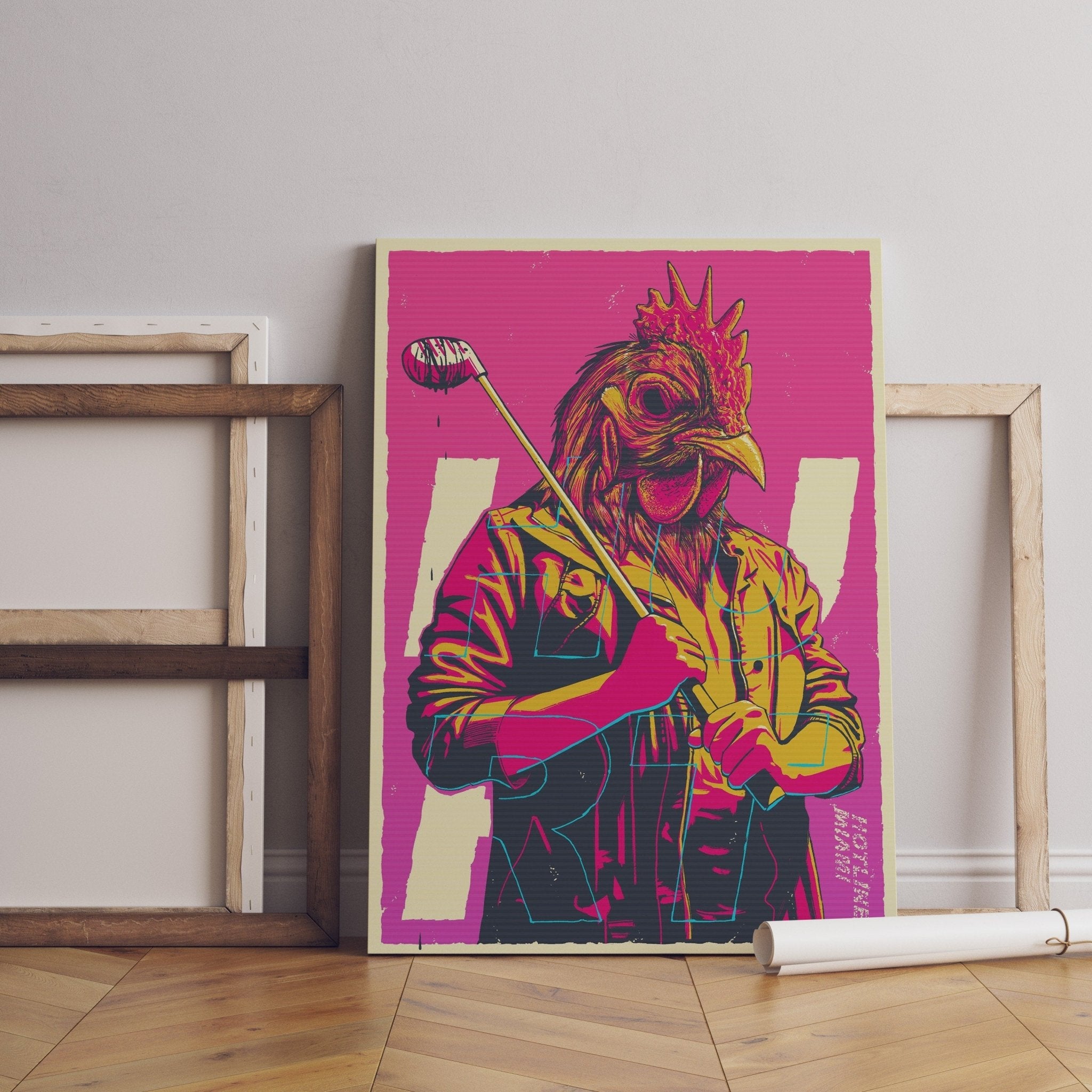 Hotline Miami Canvas Poster - Canvasworkshop