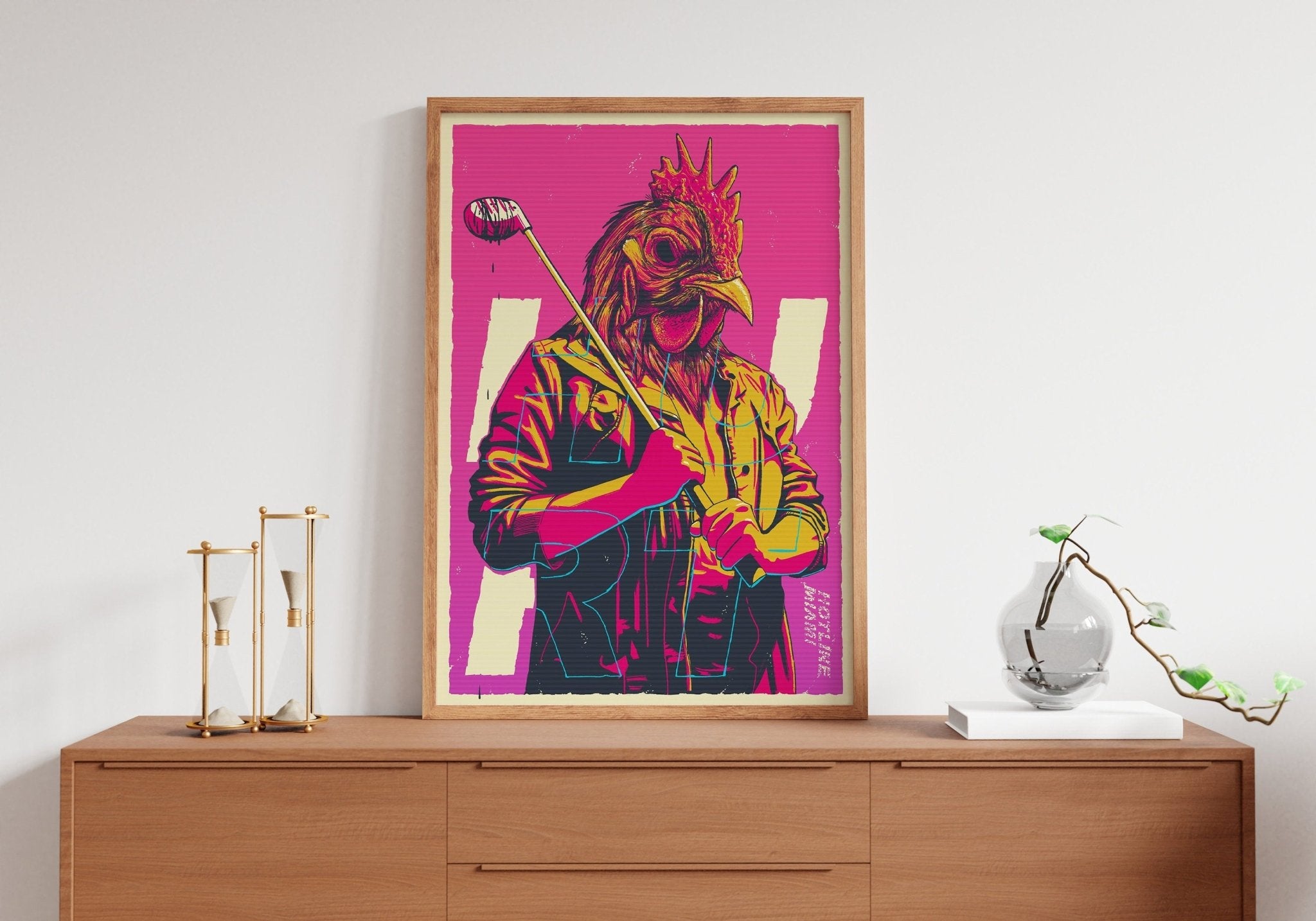 Hotline Miami Canvas Poster - Canvasworkshop