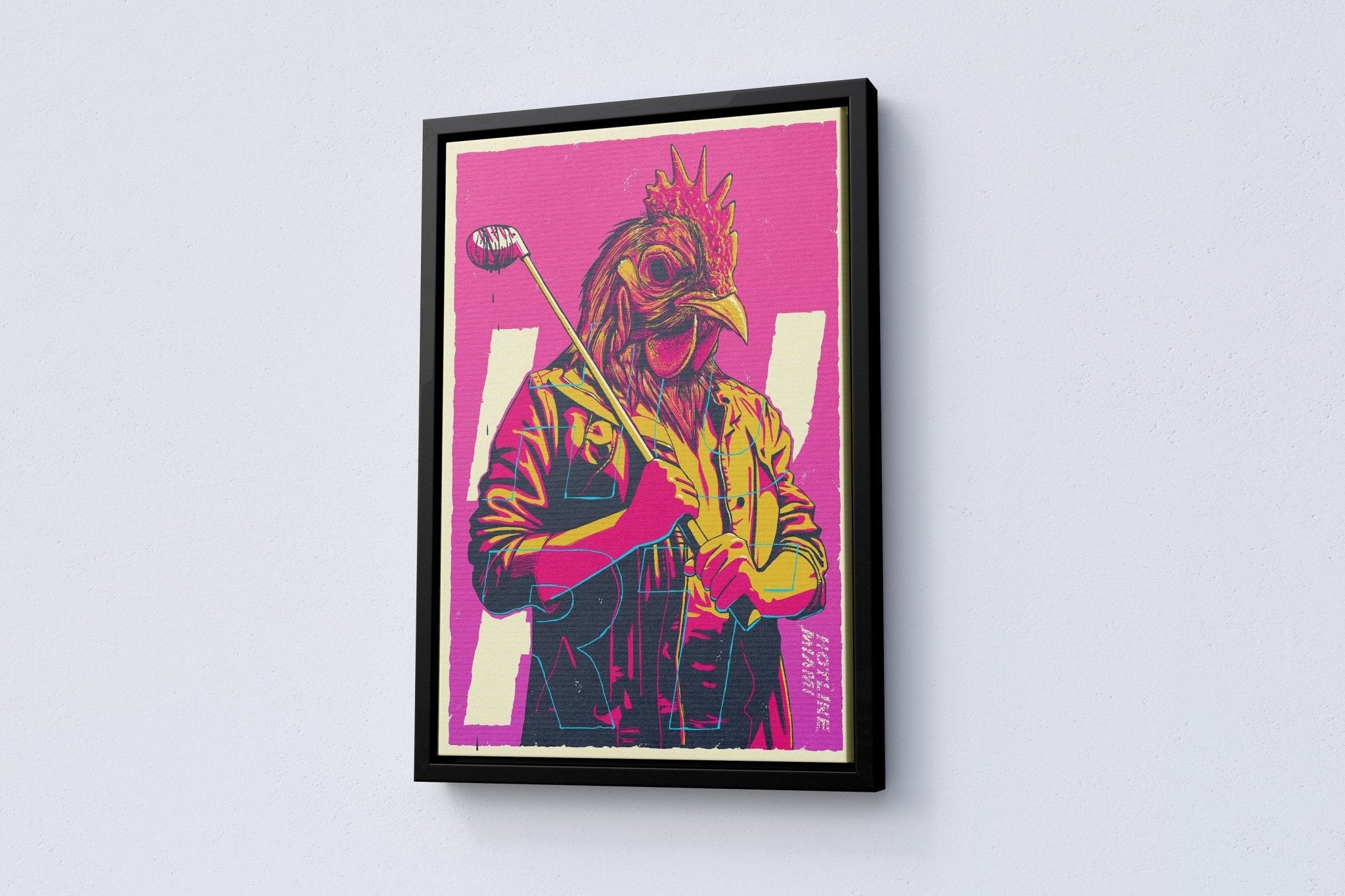 Hotline Miami Canvas Poster - Canvasworkshop