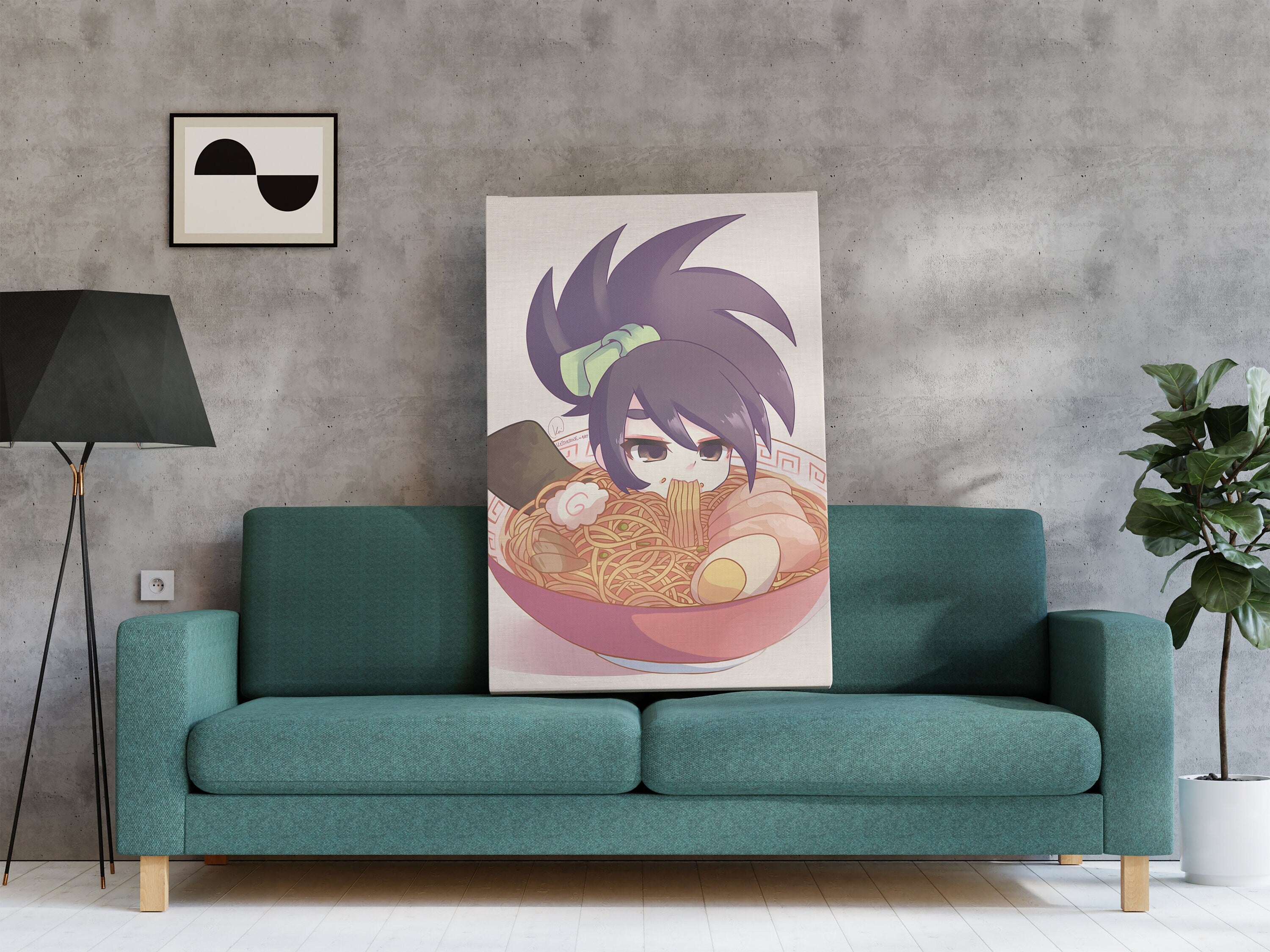 League Of Legends Akali Canvas Art