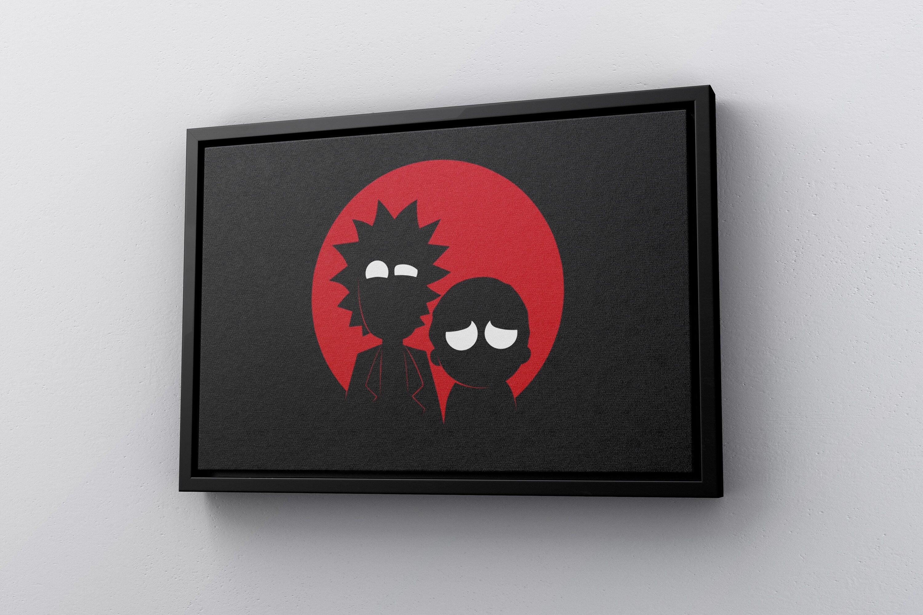 Rick and Morty Canvas Wall Art