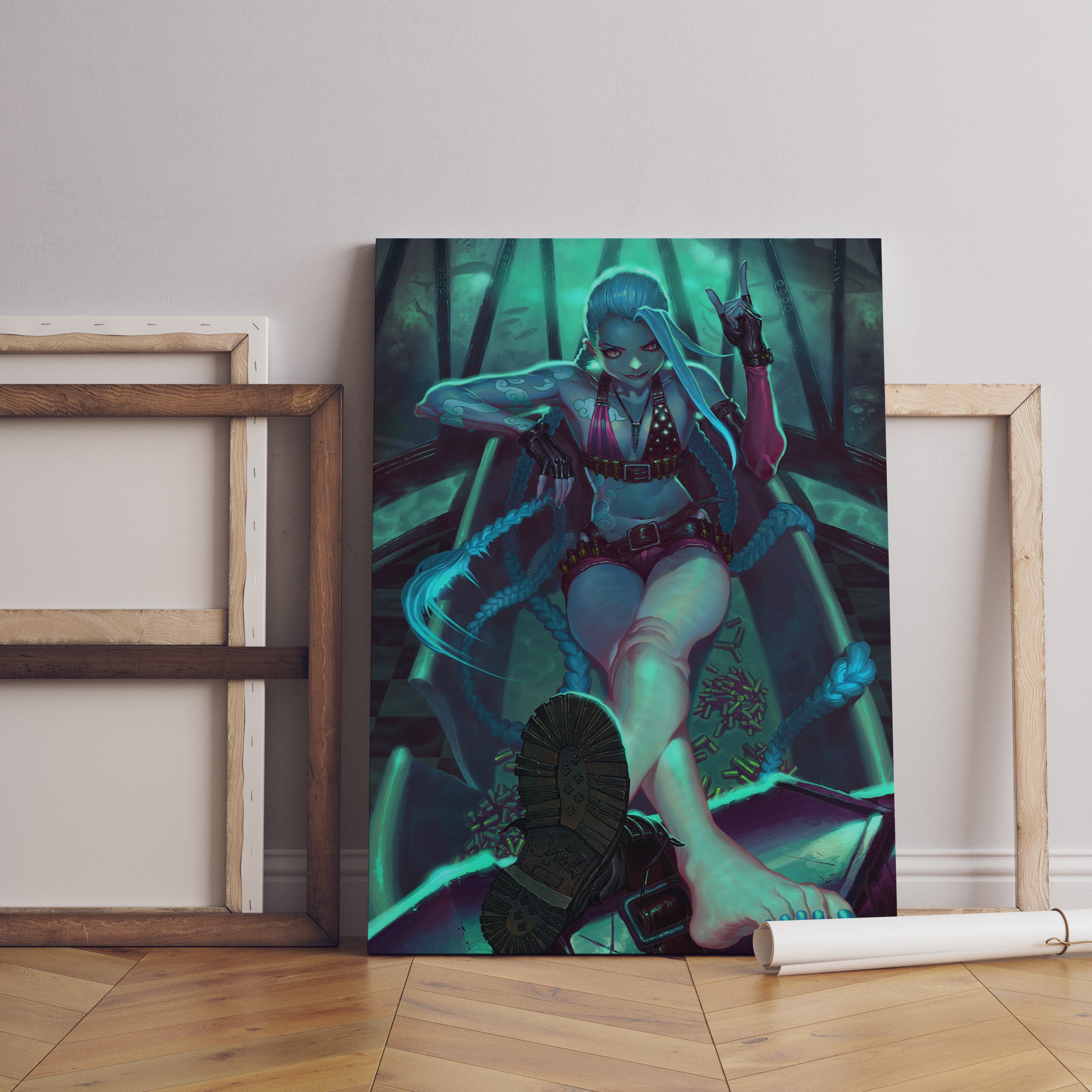 Jinx Canvas Wall Art