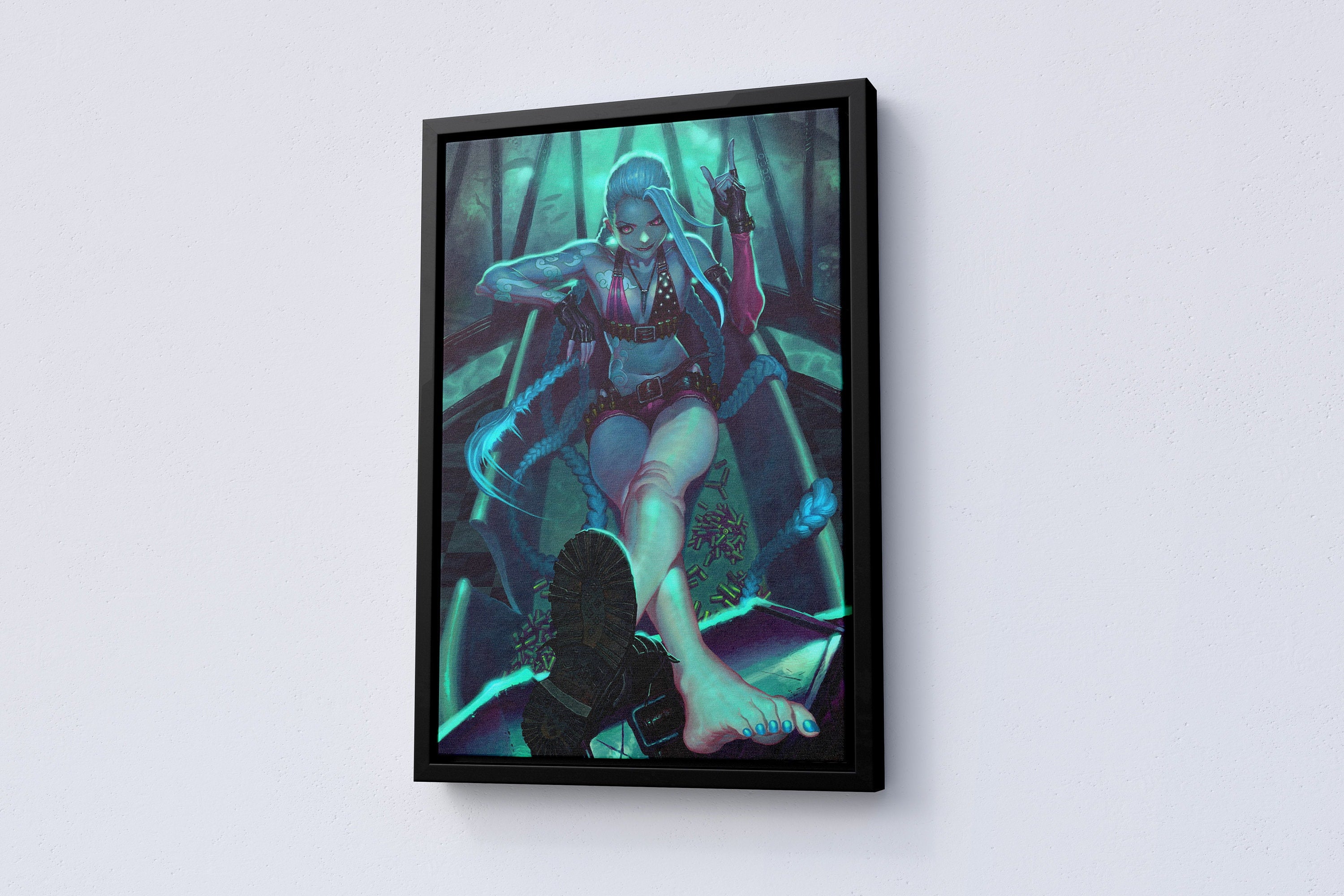 Jinx Canvas Wall Art