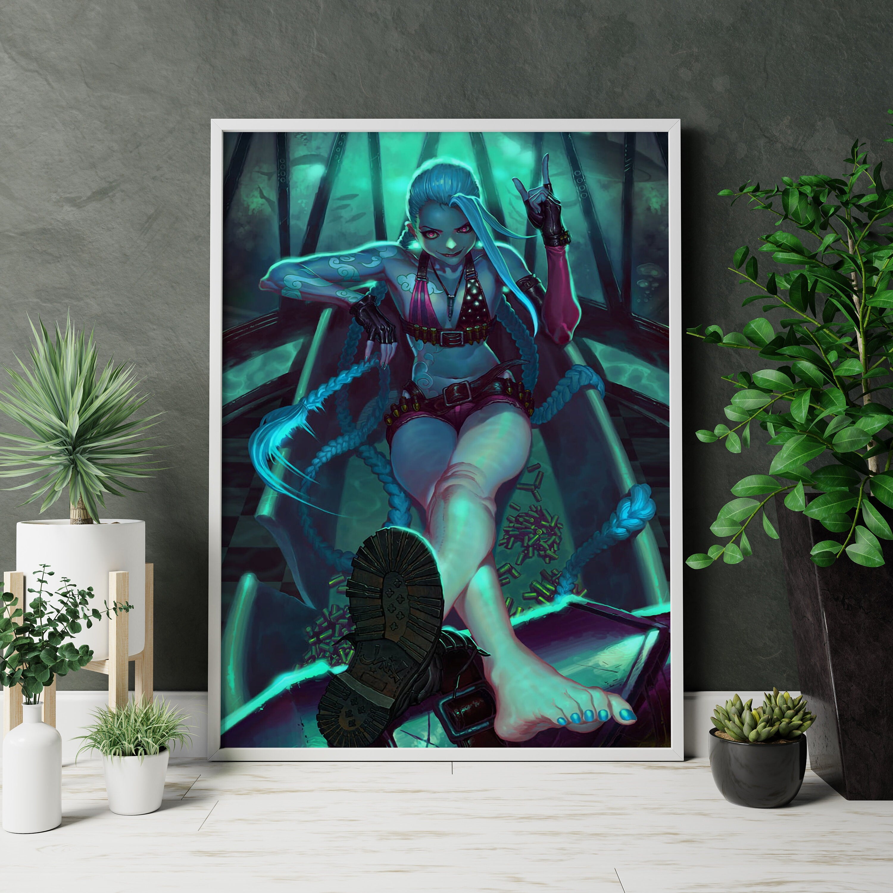 Jinx Canvas Wall Art