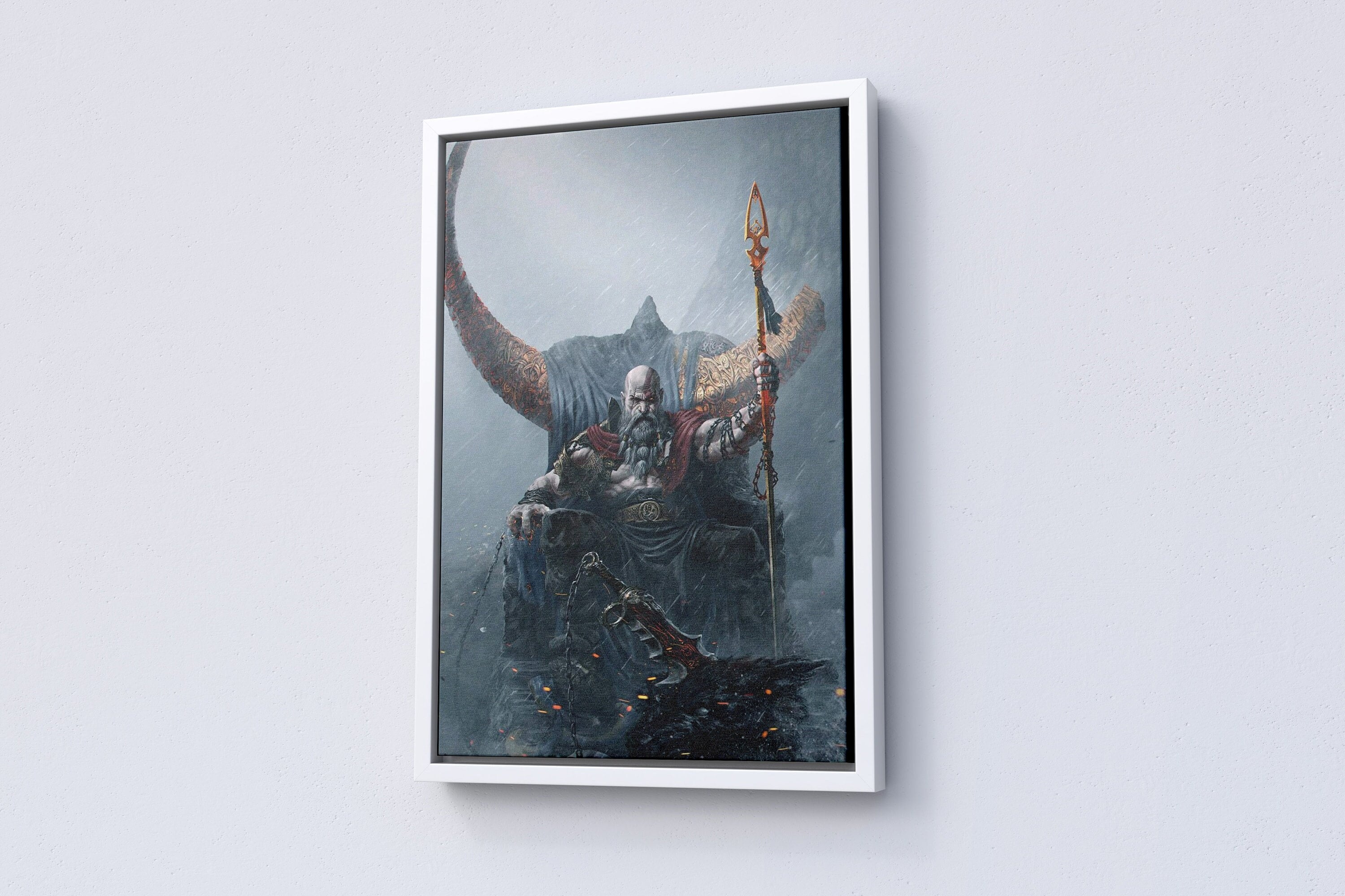 God Of War Kratos Canvas Wall Decor