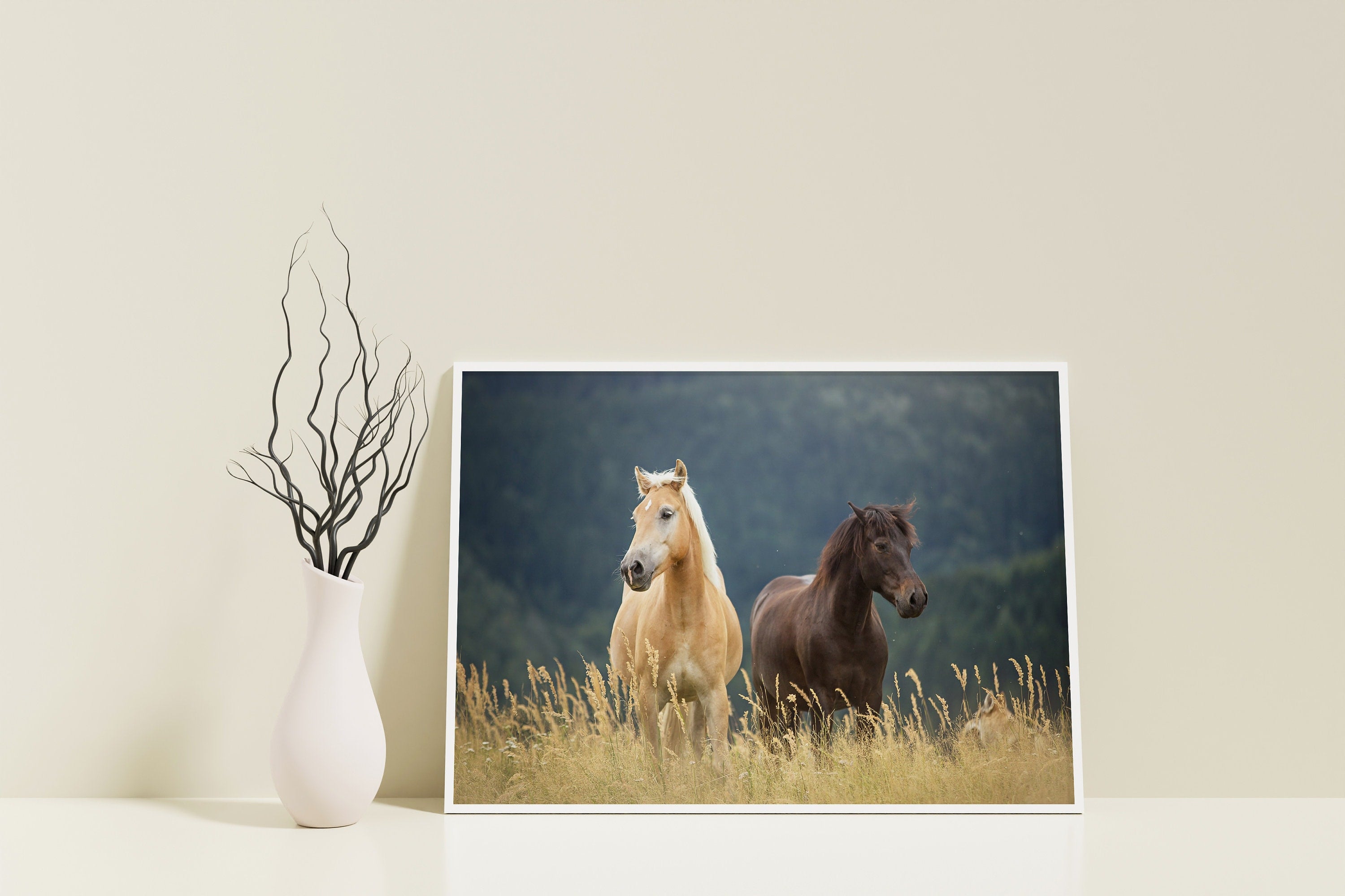 Horse Canvas Wall Art Decor