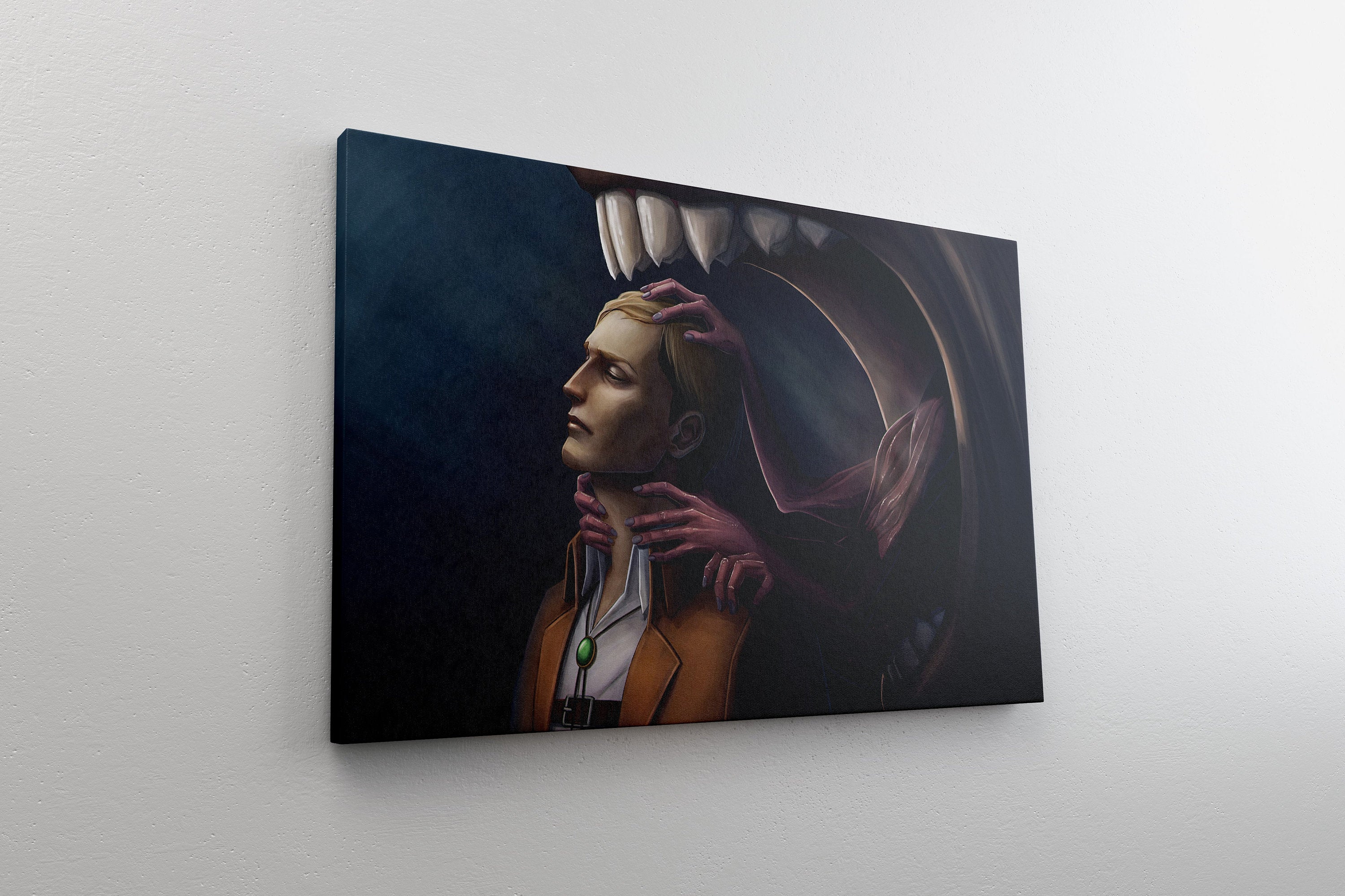 Anime Character Portrait Canvas Art