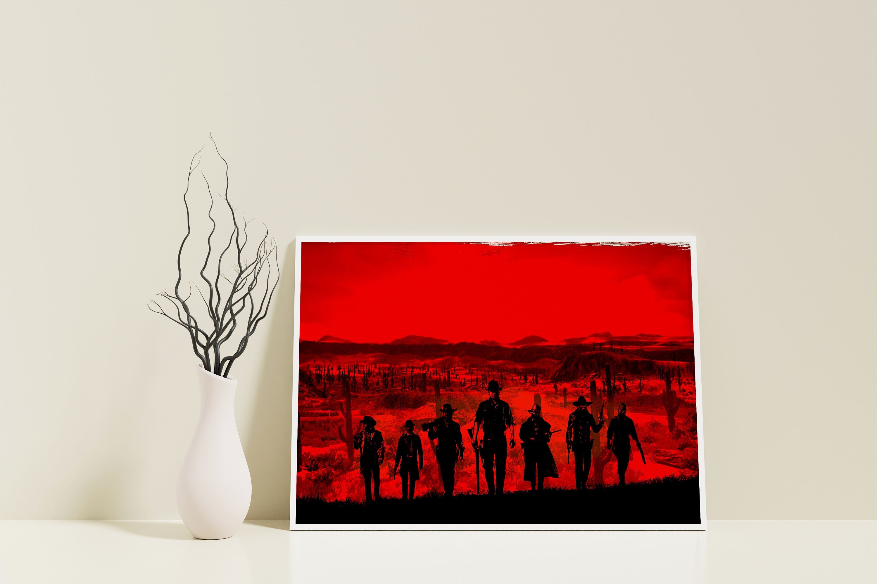 Red Dead Redemption Canvas Poster