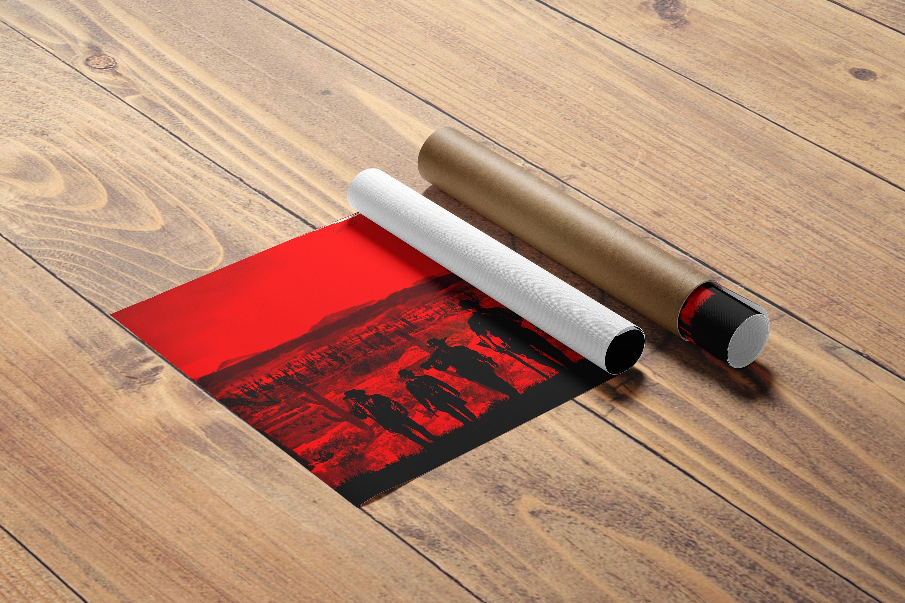 Red Dead Redemption Canvas Poster