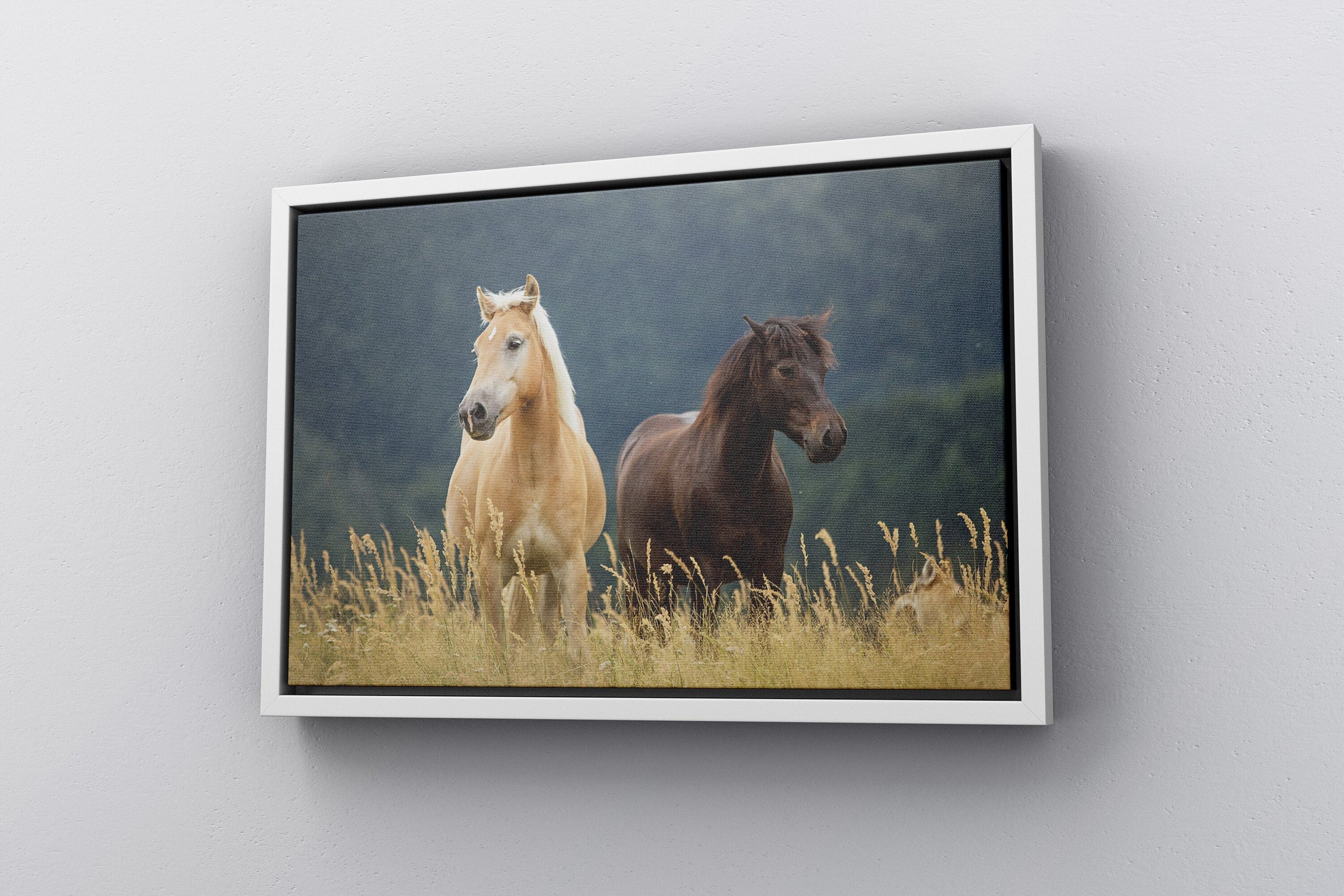 Horse Canvas Wall Art Decor