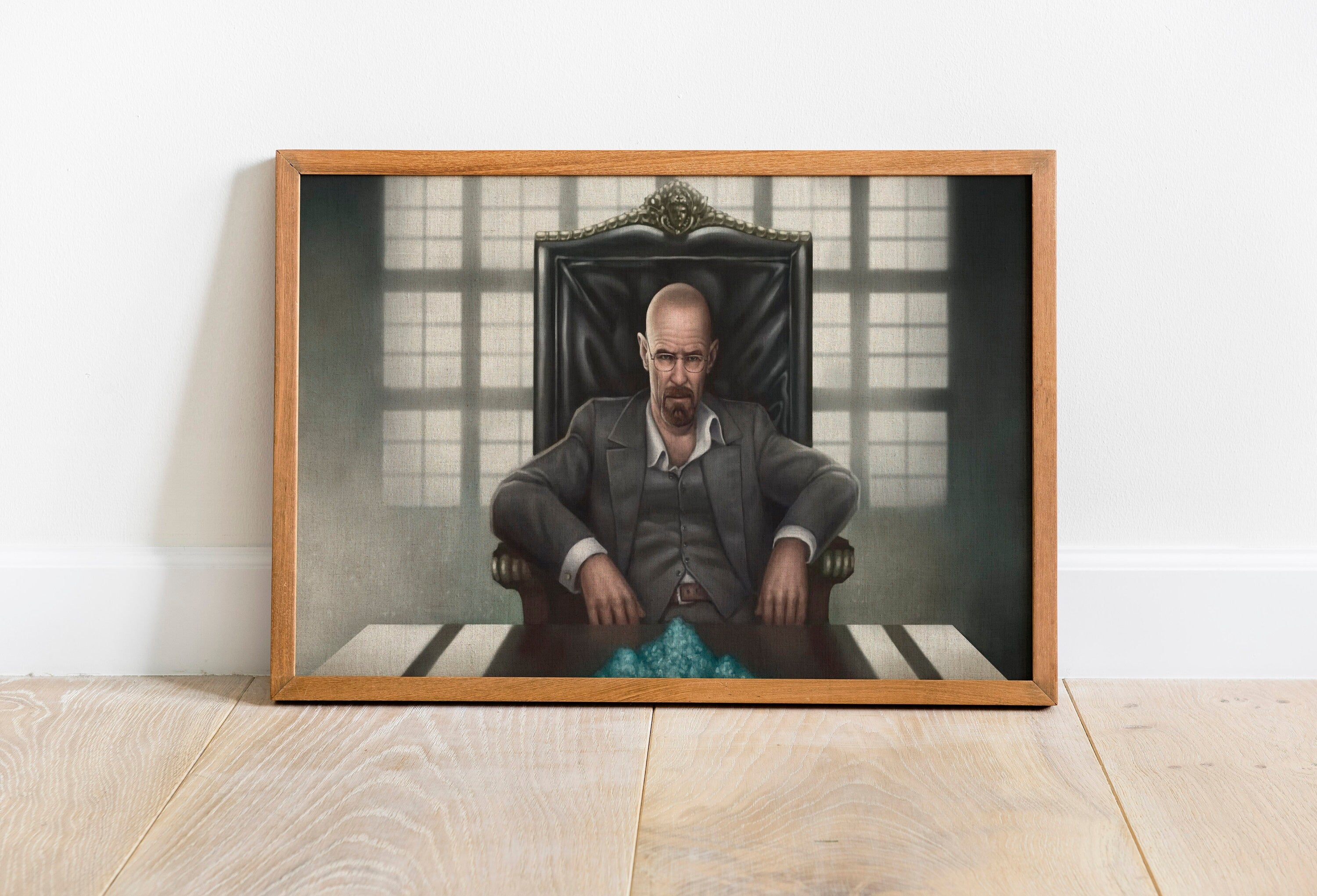 Breaking Bad Walter White Canvas Poster