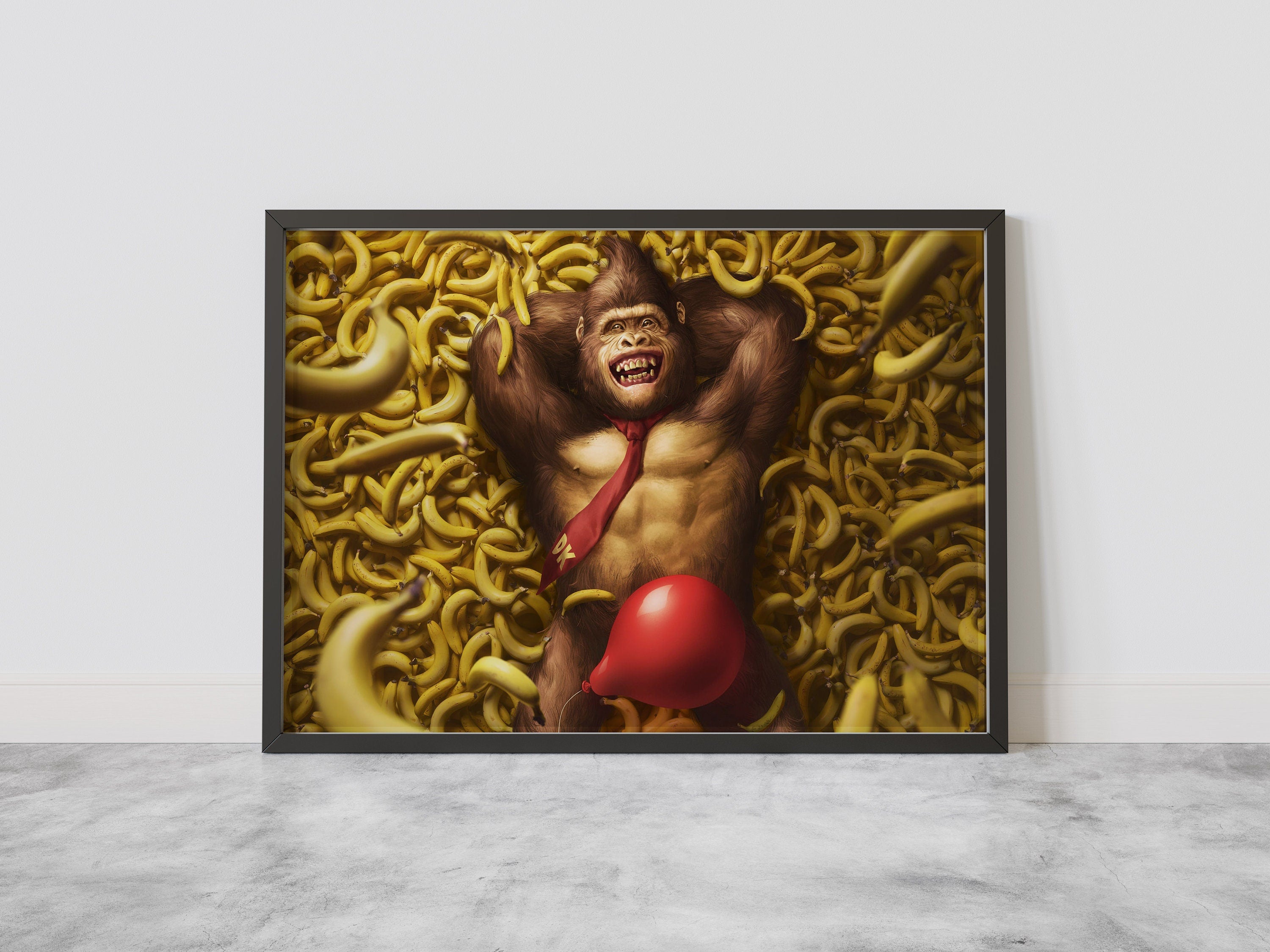 Monkey Funny Animal Canvas Art