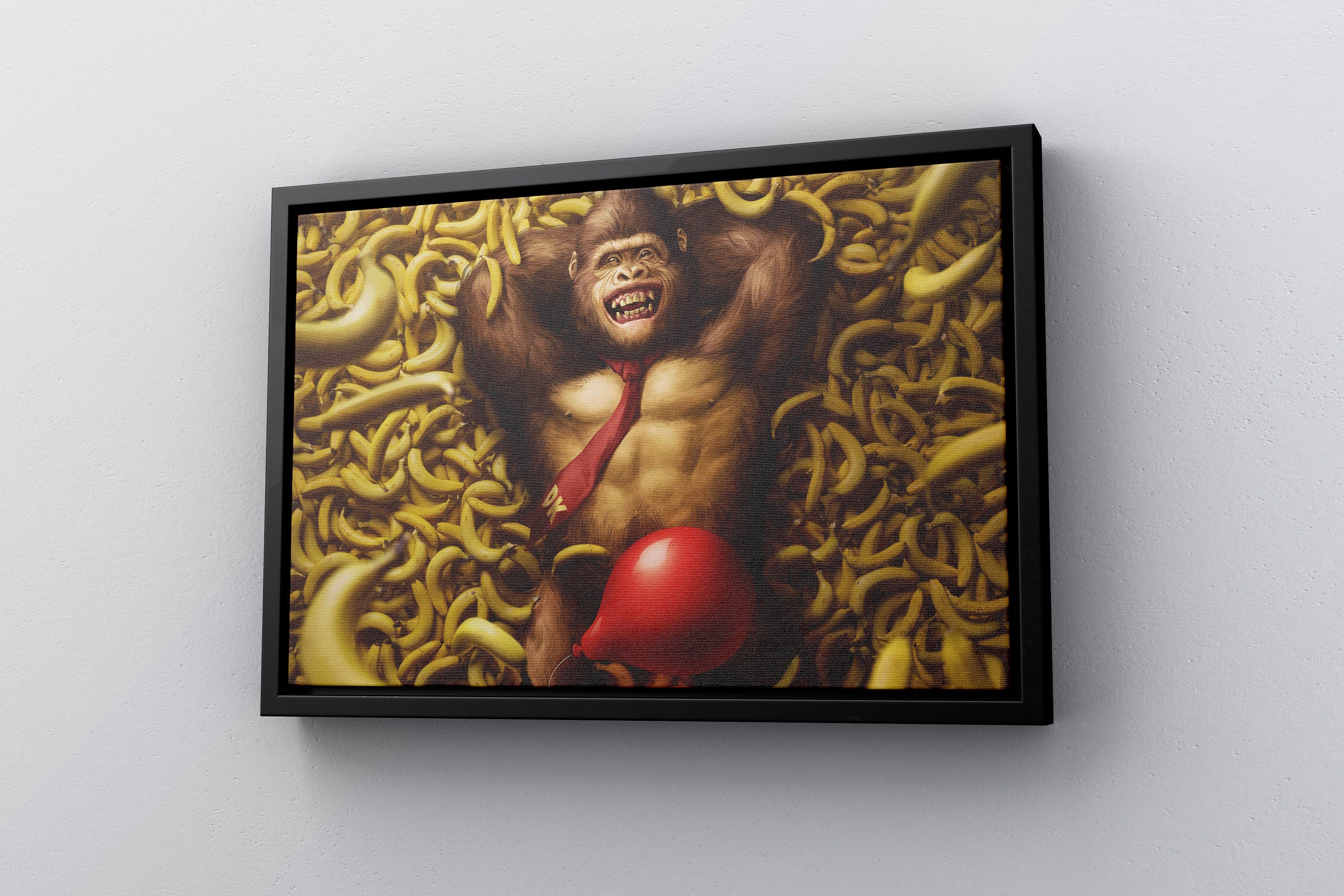 Monkey Funny Animal Canvas Art