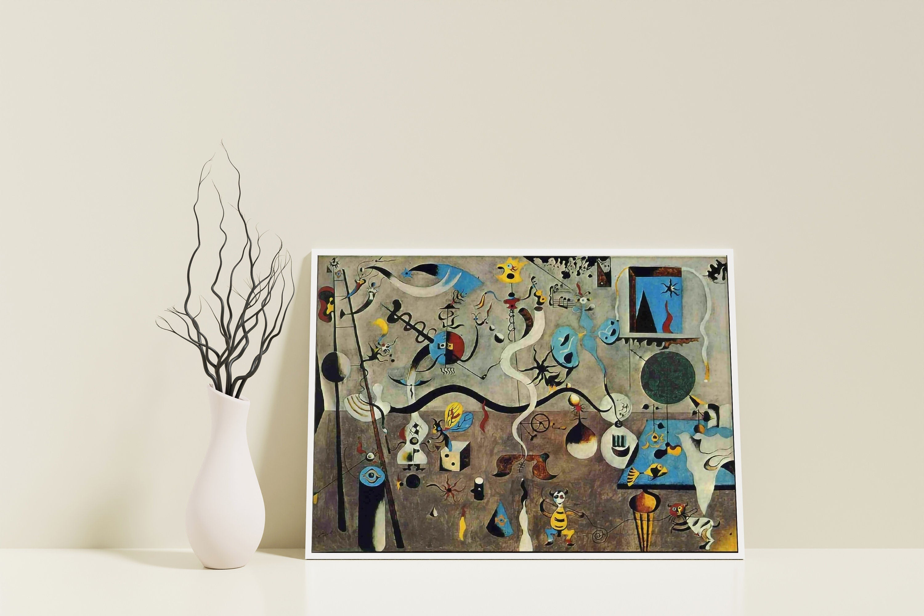 Joan Miro Harlequin's Series Canvas Art