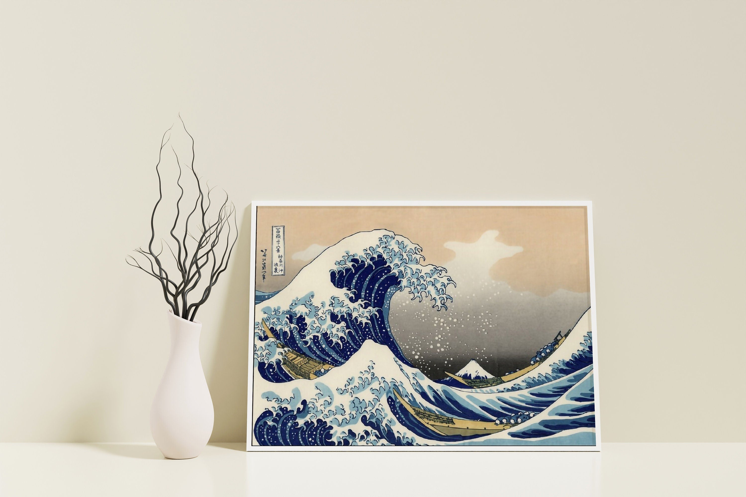 Kanagawa Canvas Wall Art