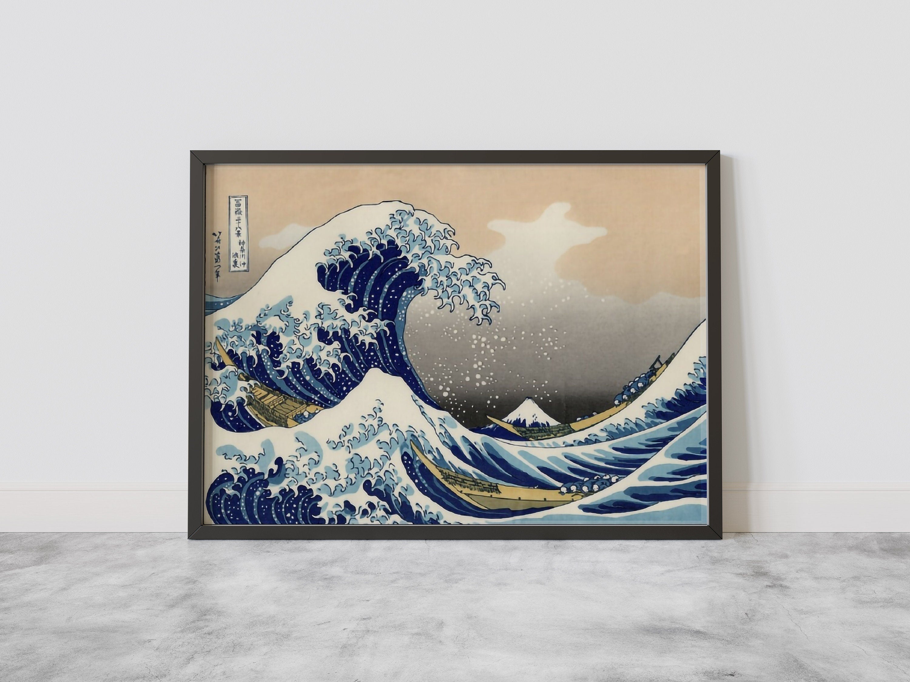 Kanagawa Canvas Wall Art