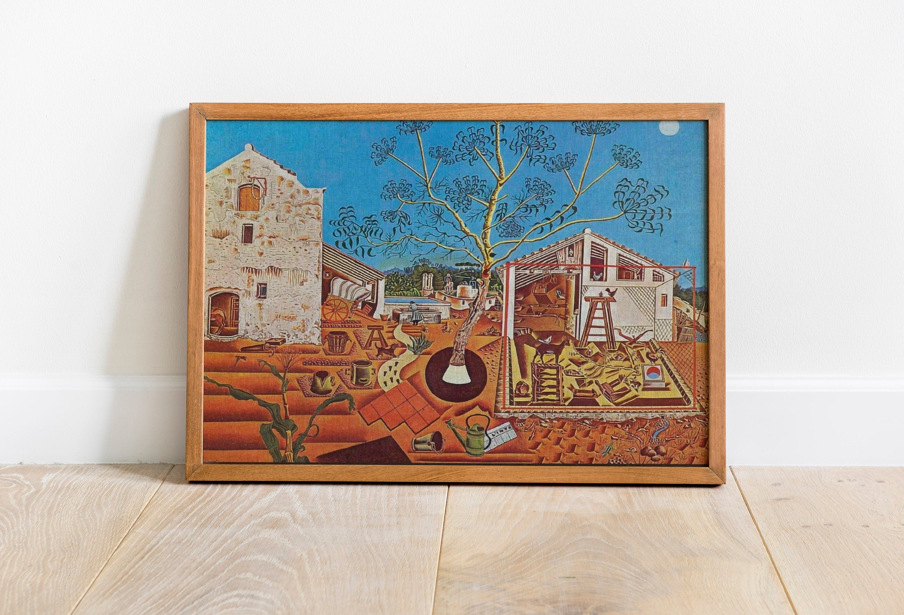 Joan Miró The Farm Canvas Poster