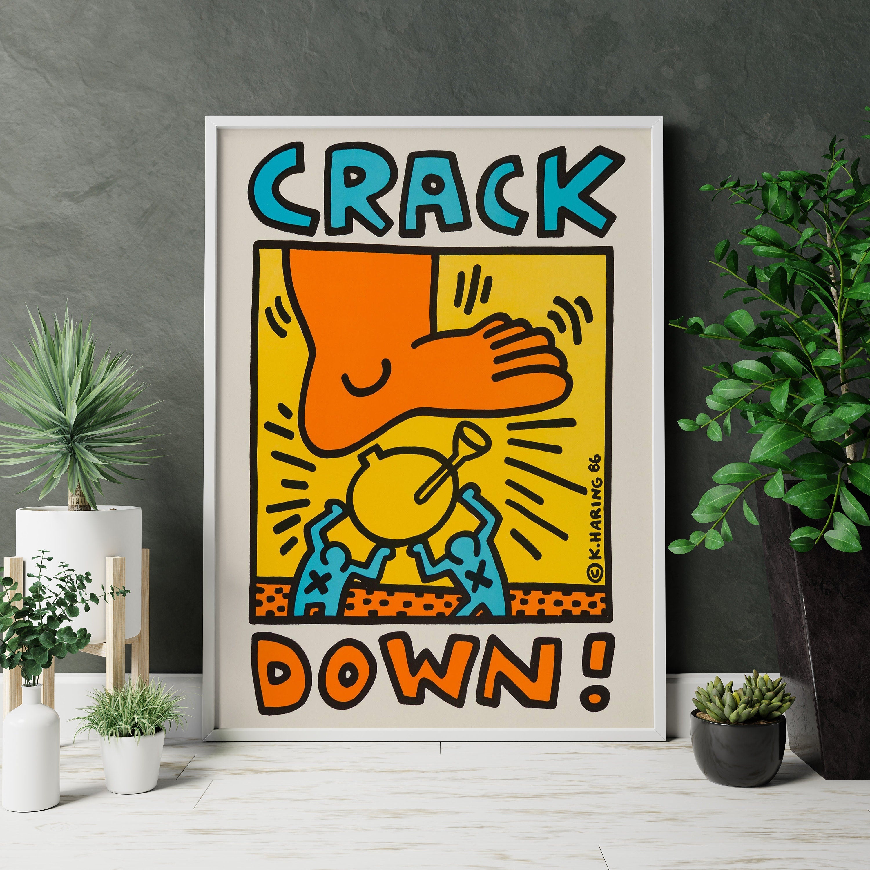 Keith Haring Canvas Wall Art