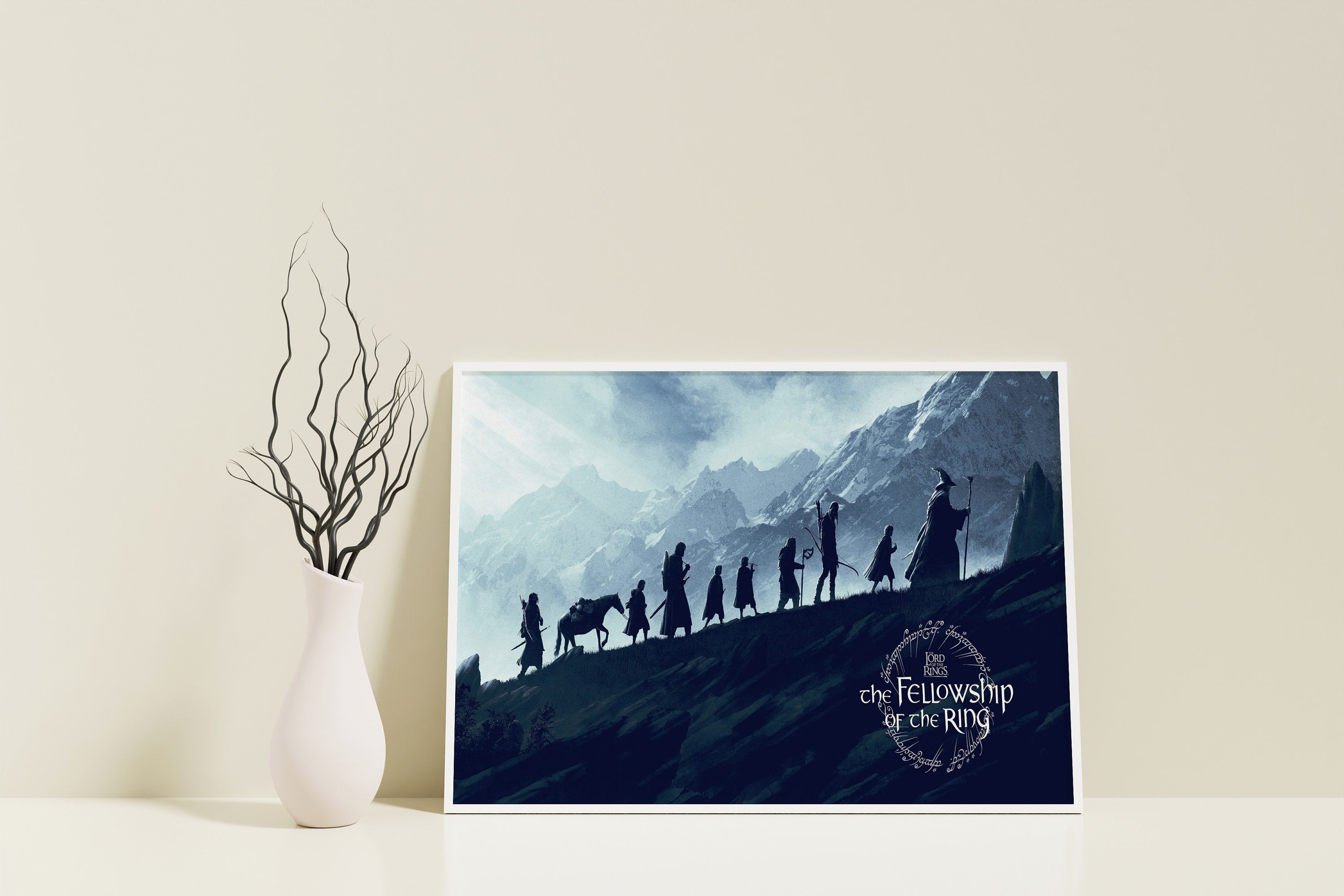 Lord Of The Ring Canvas Wall Art