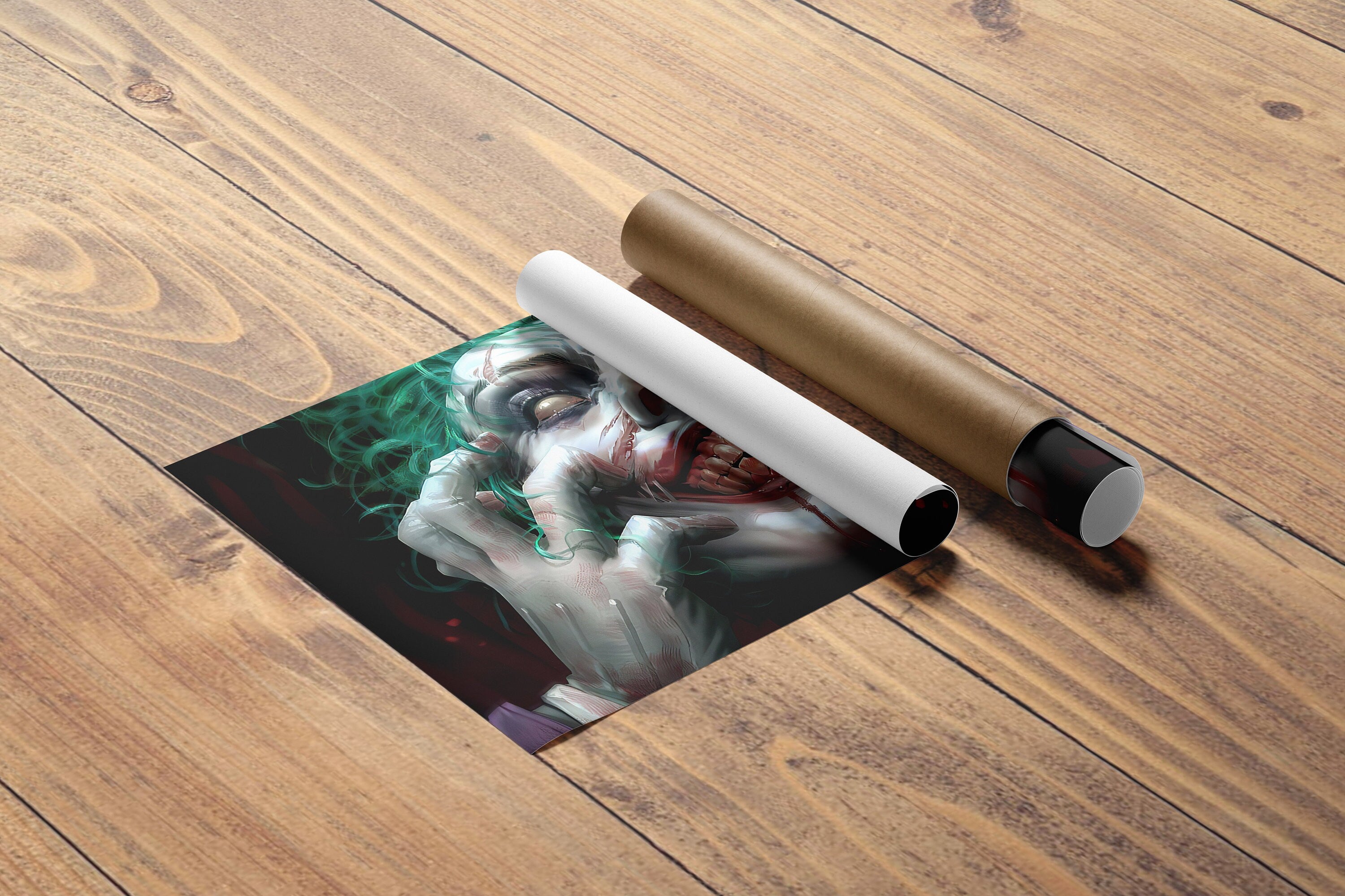 Joker Canvas Wall Art