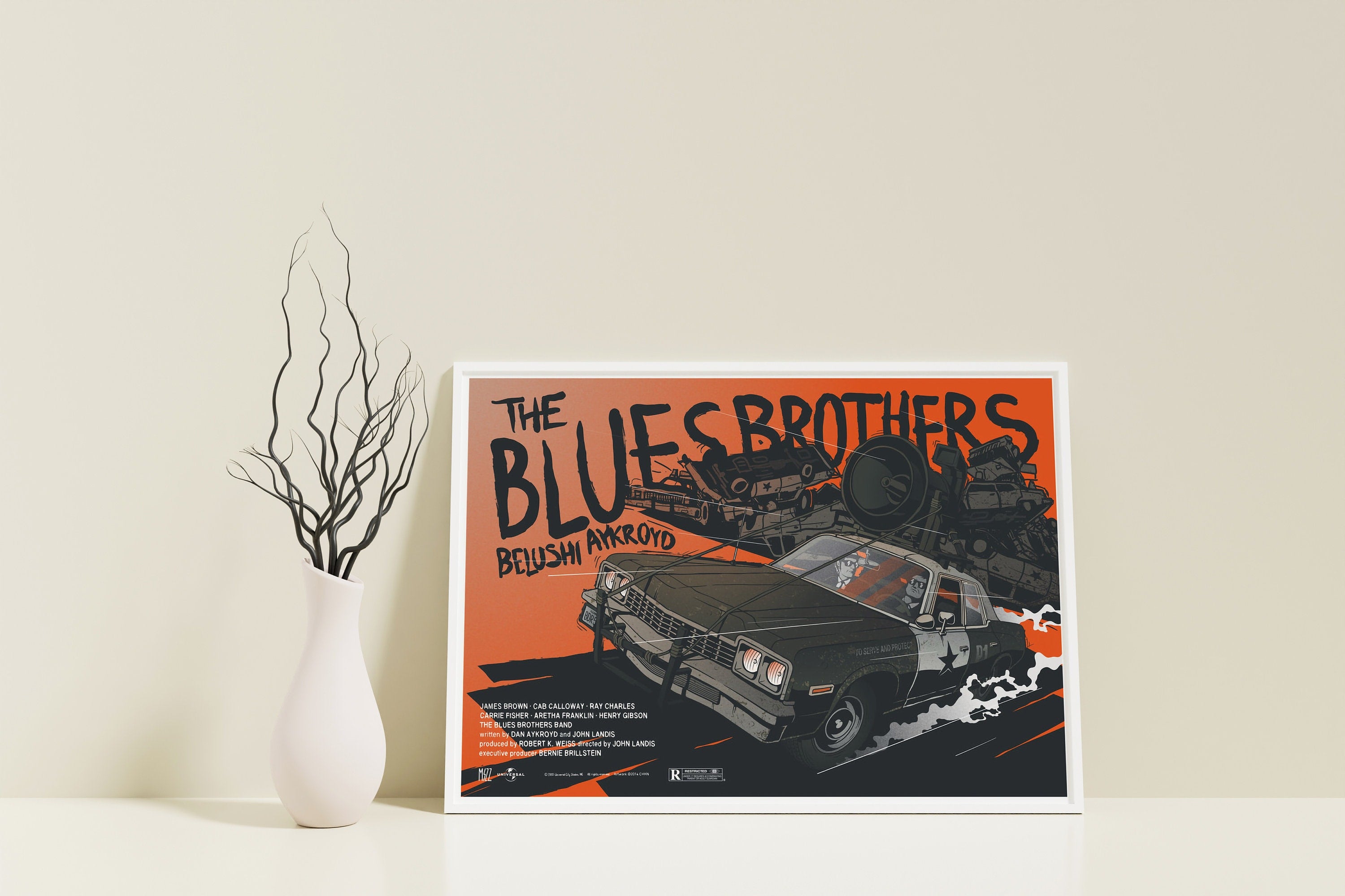 Modern The Blues Canvas Brothers Posters