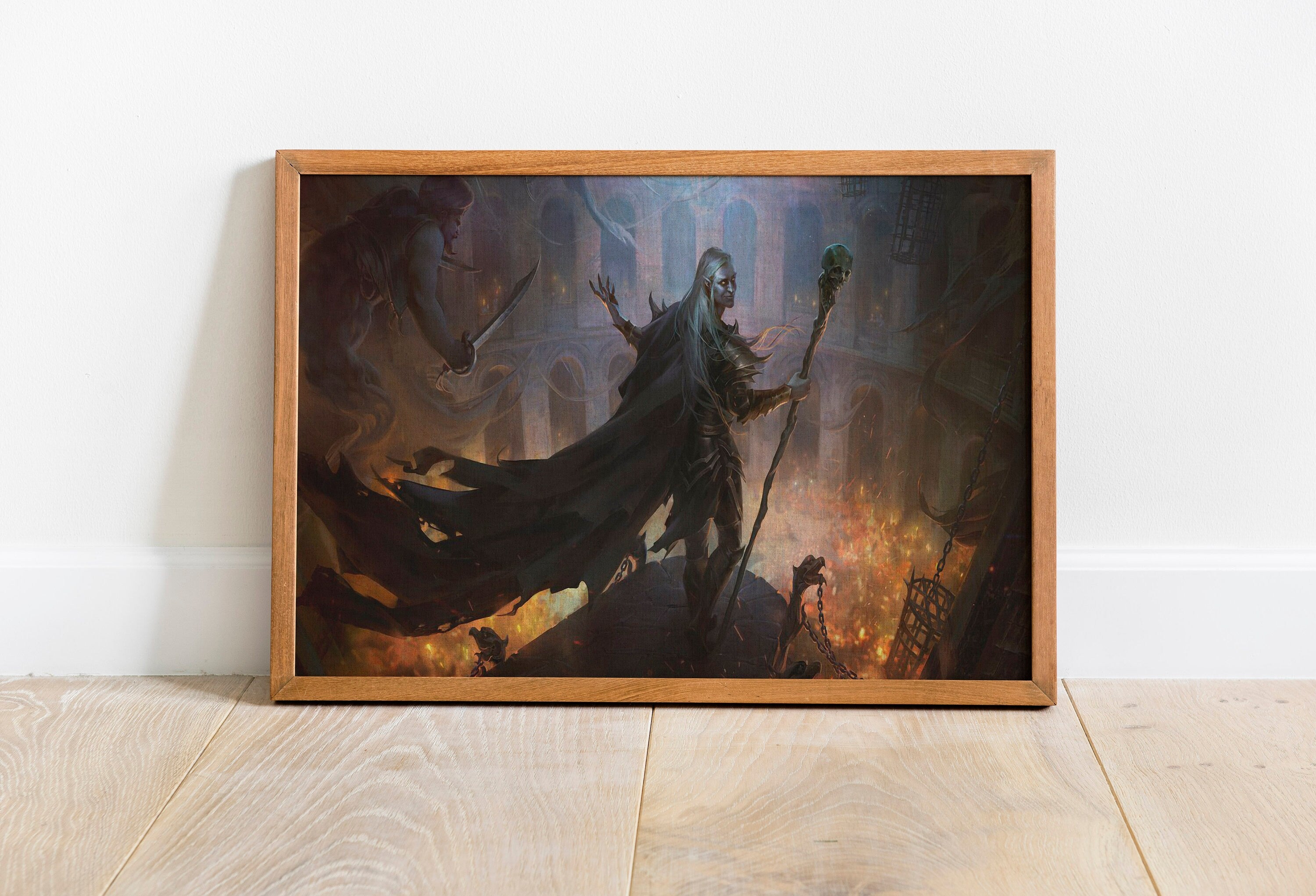 Baldur's Gate Serie Canvas Poster