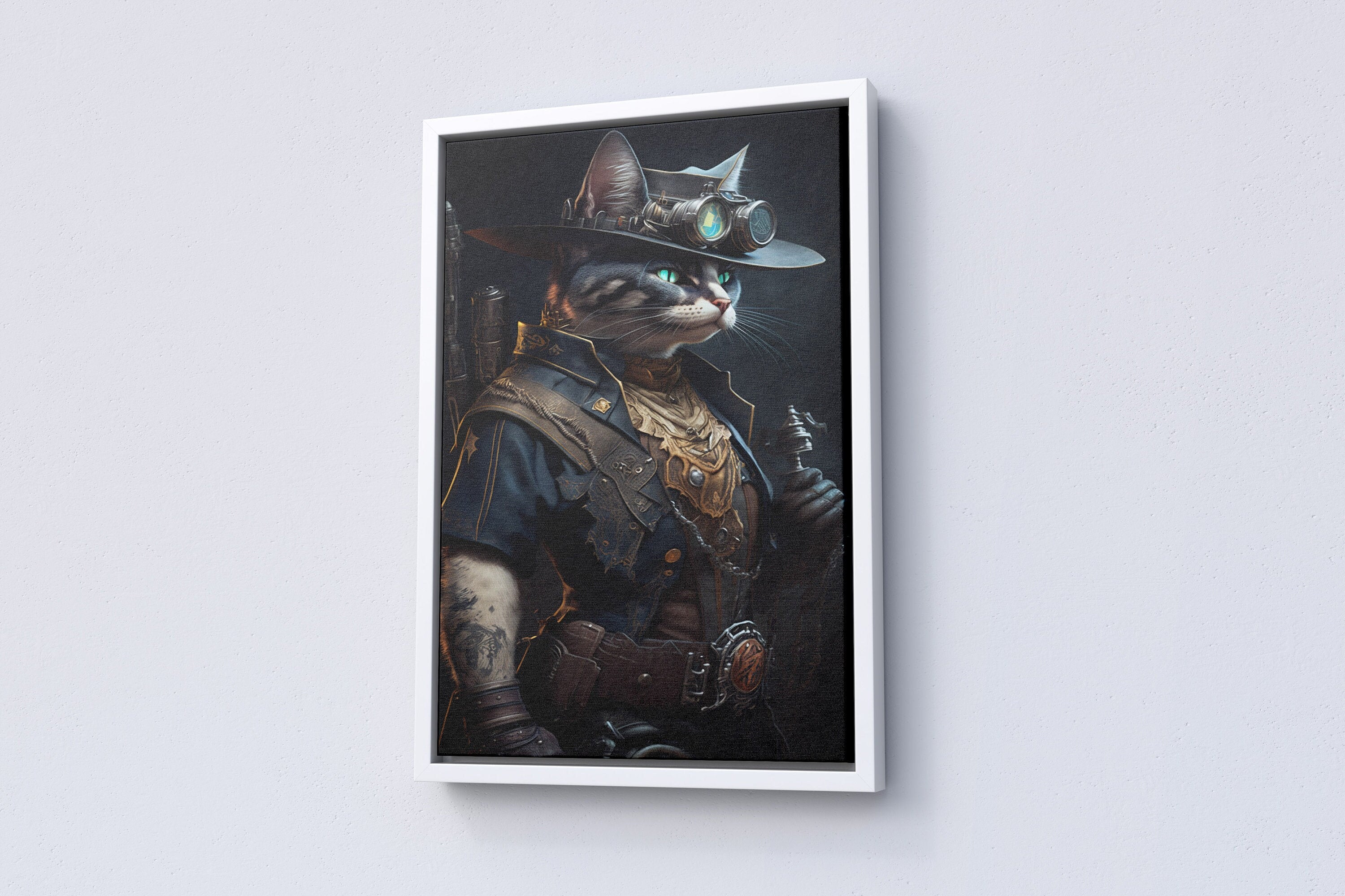 Cat Serial Canvas Poster