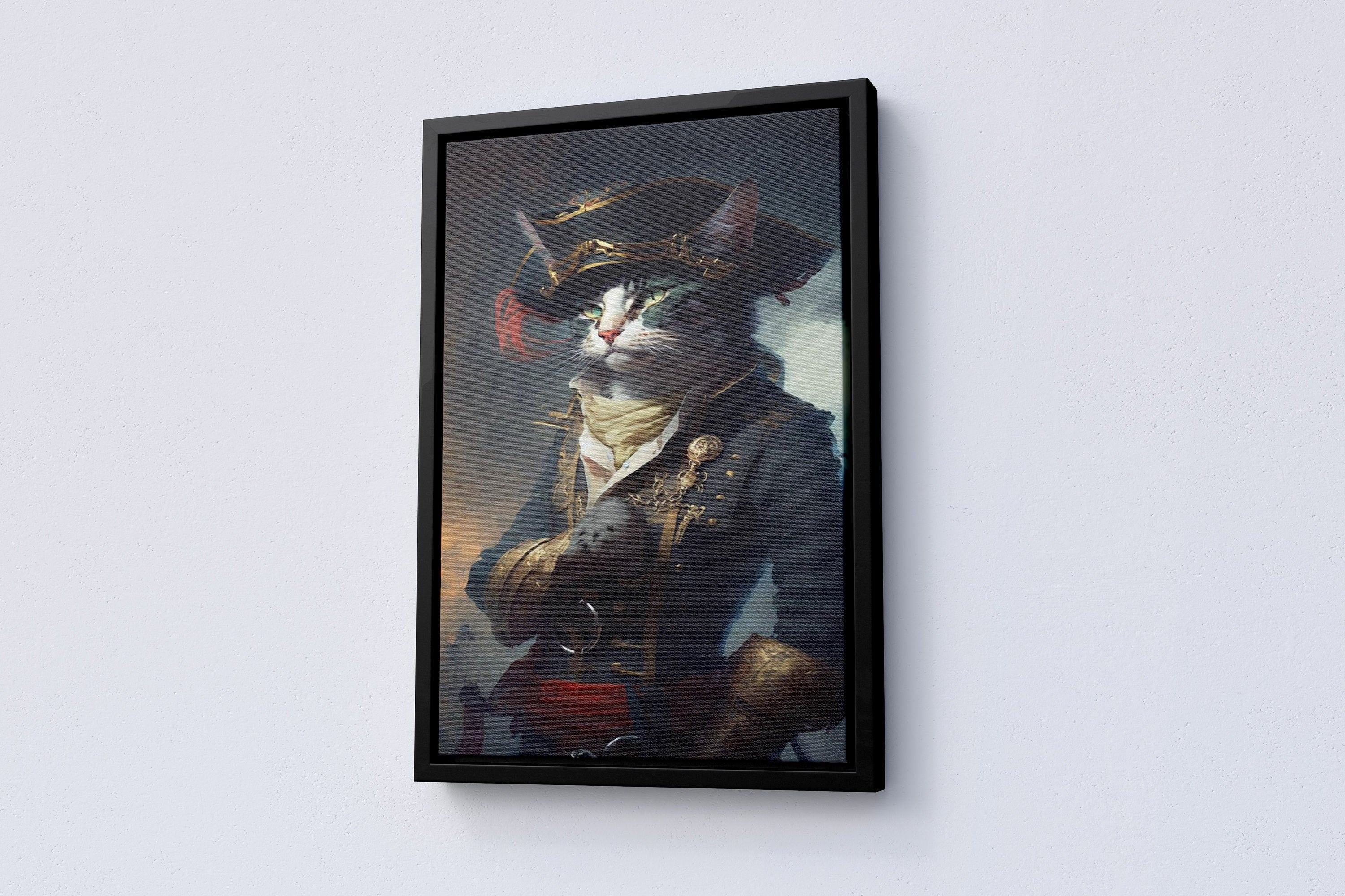 Cat Serial Canvas Poster Art