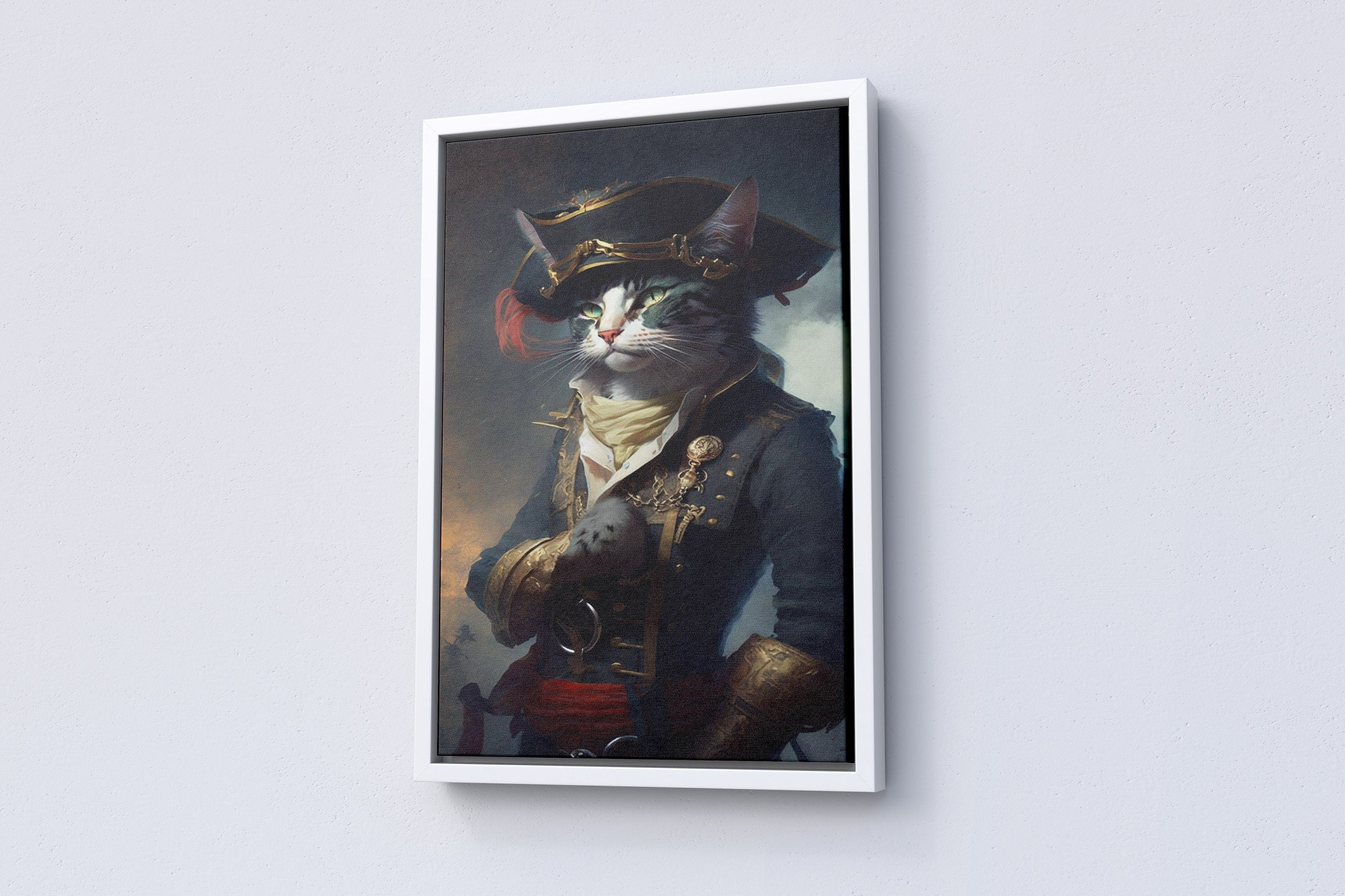 Cat Serial Canvas Poster Art