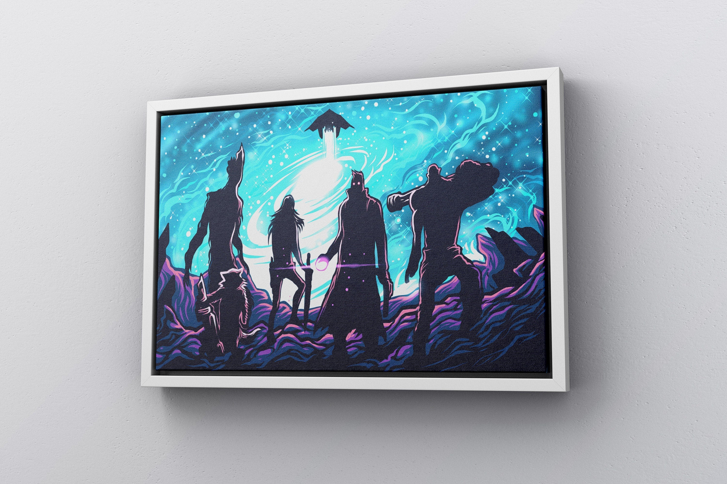 Galaxy Defender Canvas Poster