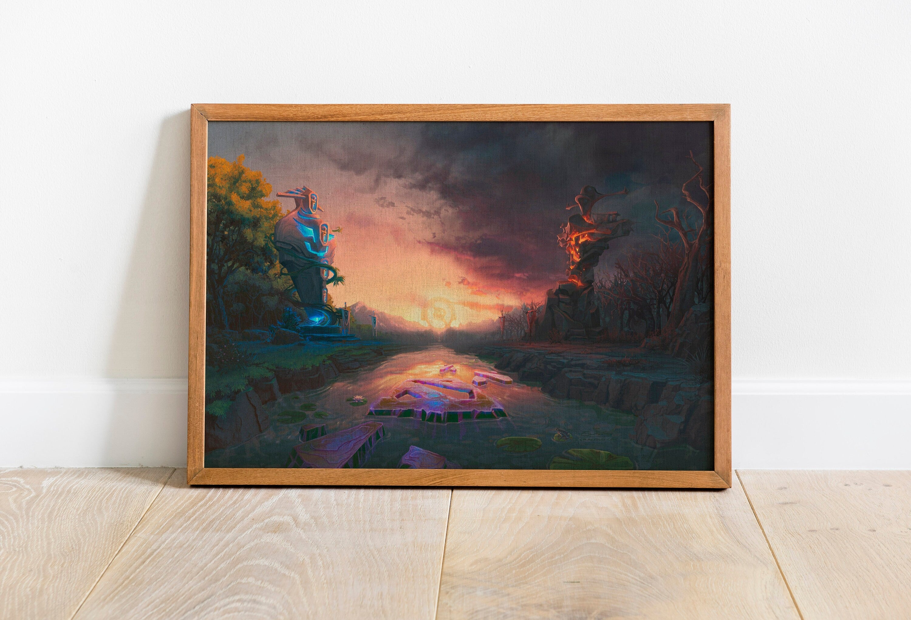 Dota 2 Defense of the Ancients  Canvas Wall Art