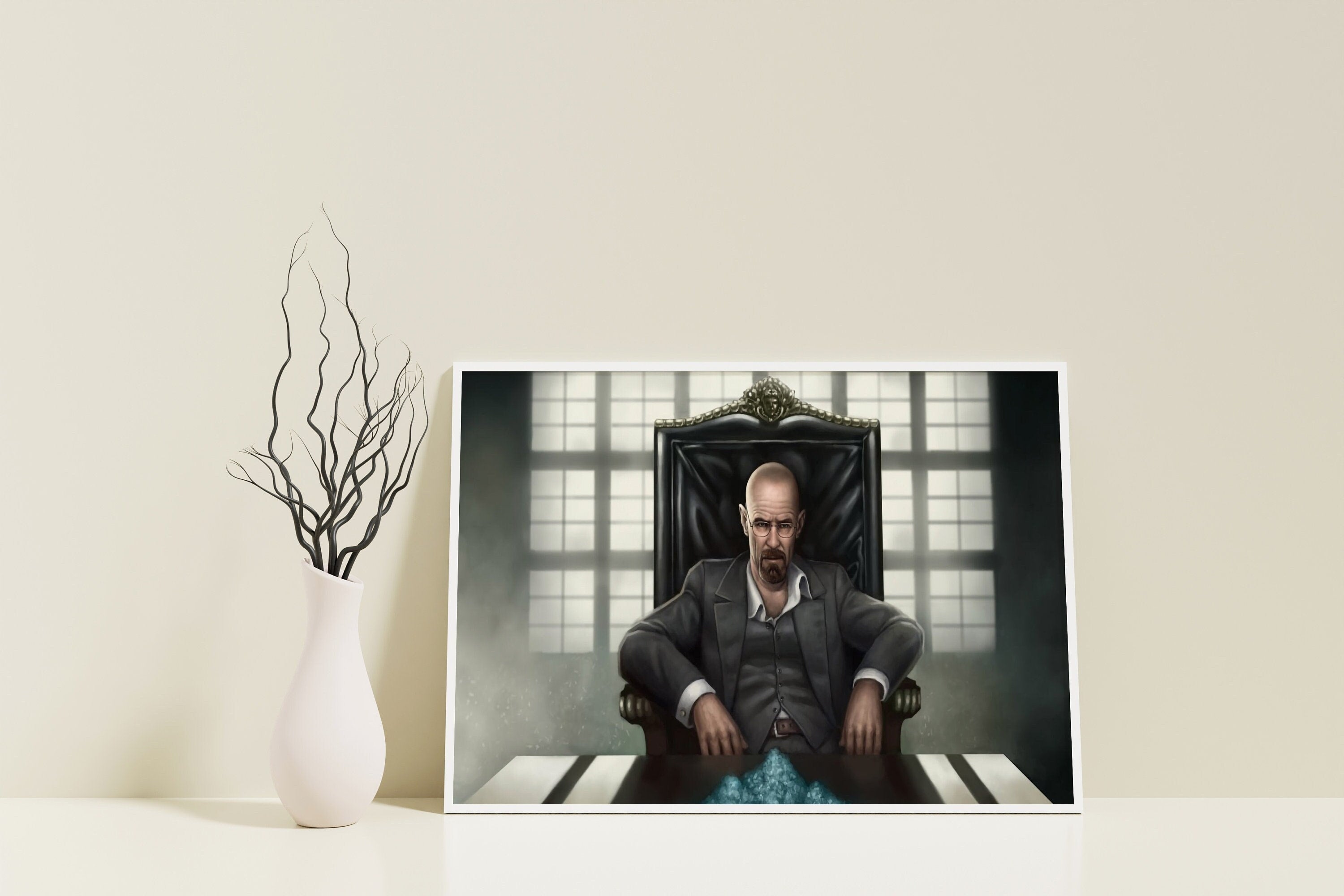 Breaking Bad Walter White Canvas Poster