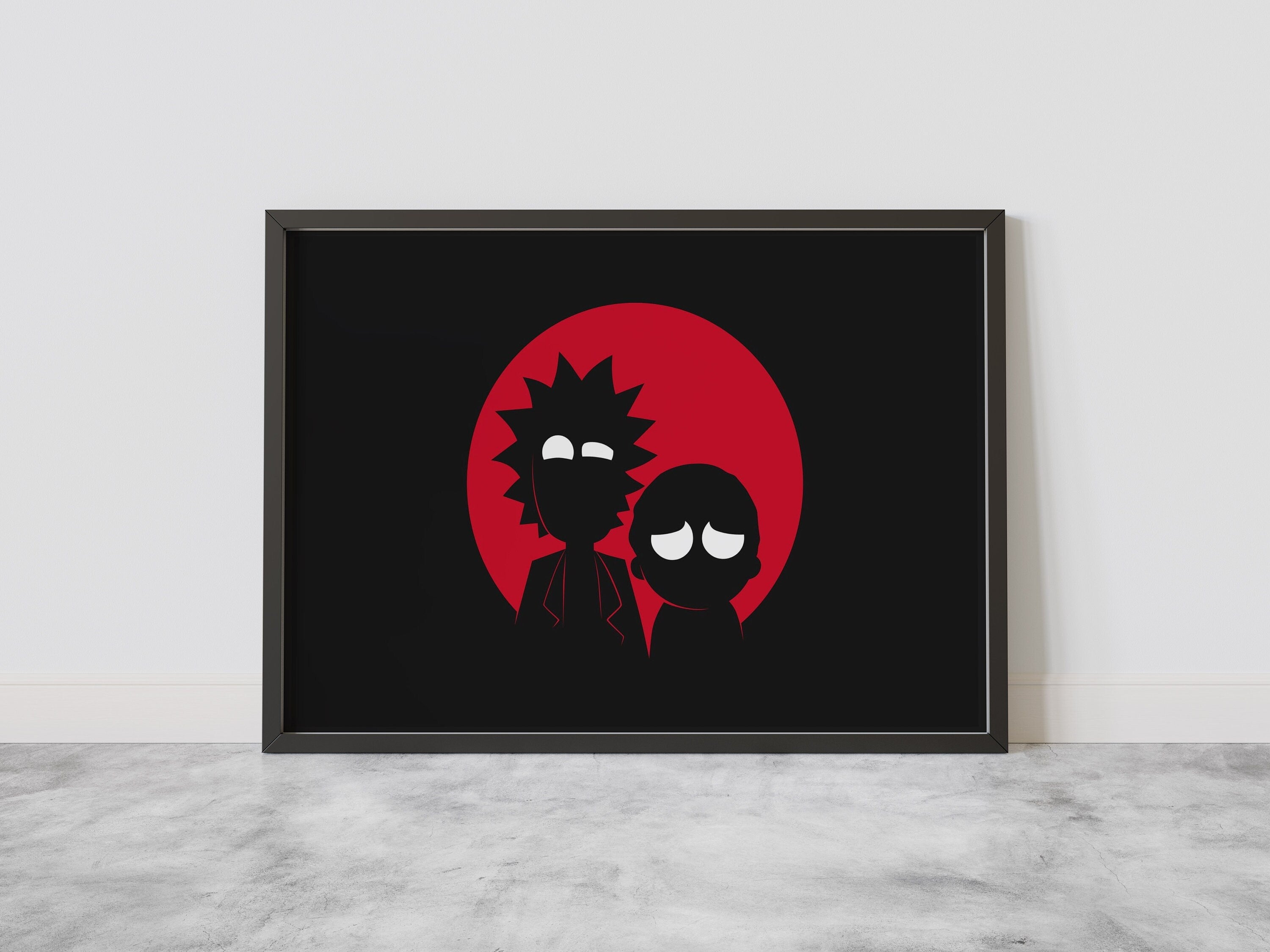 Rick and Morty Canvas Wall Art