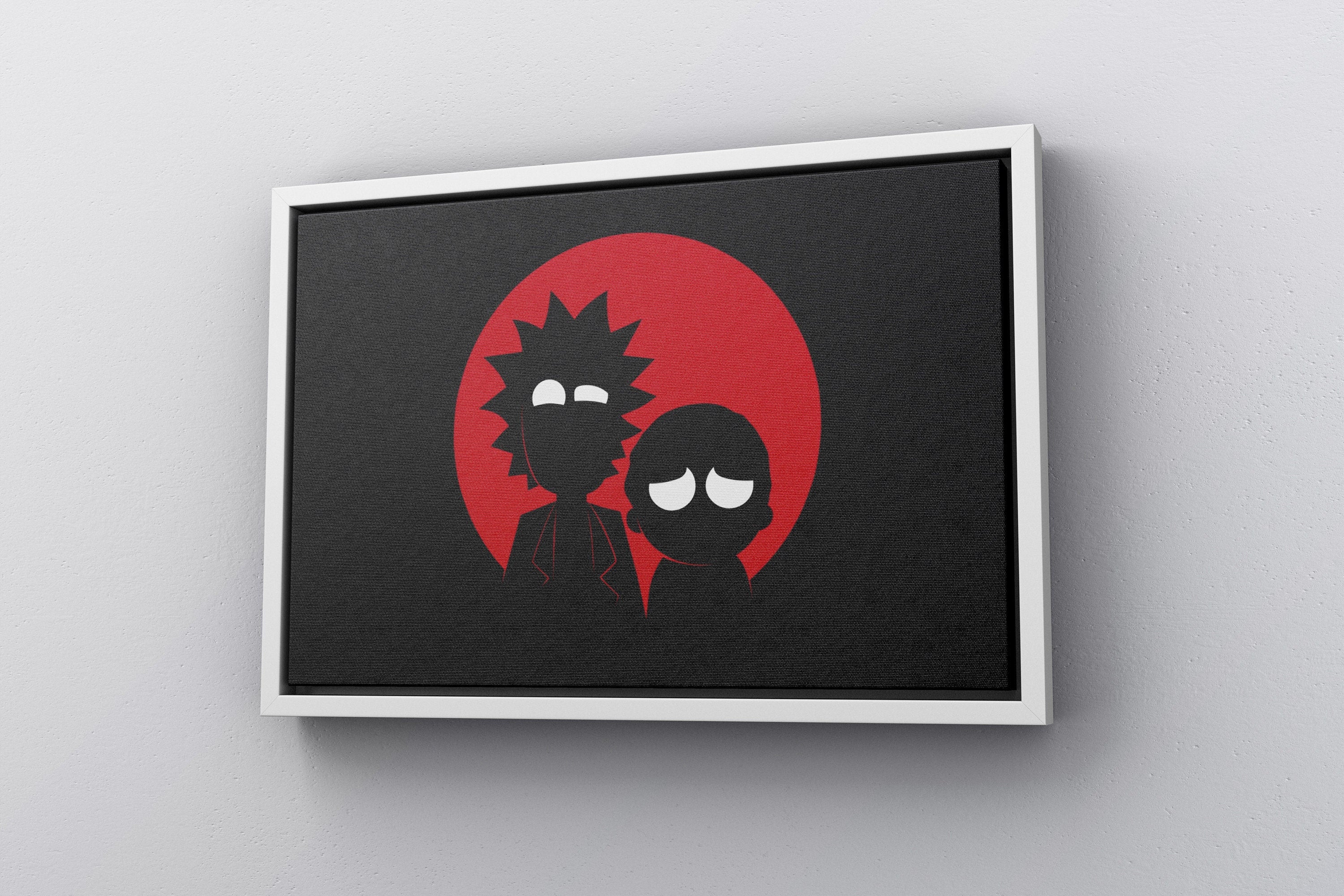 Rick and Morty Canvas Wall Art