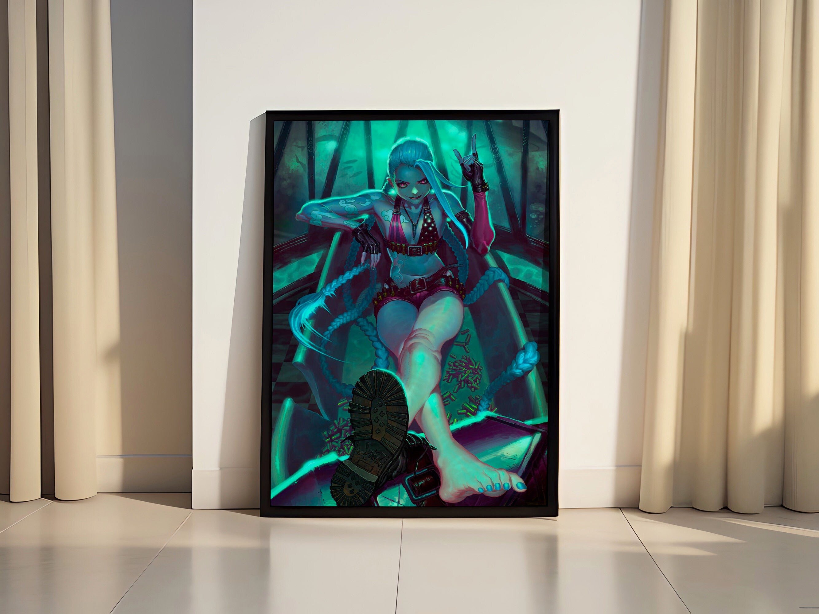 Jinx Canvas Wall Art