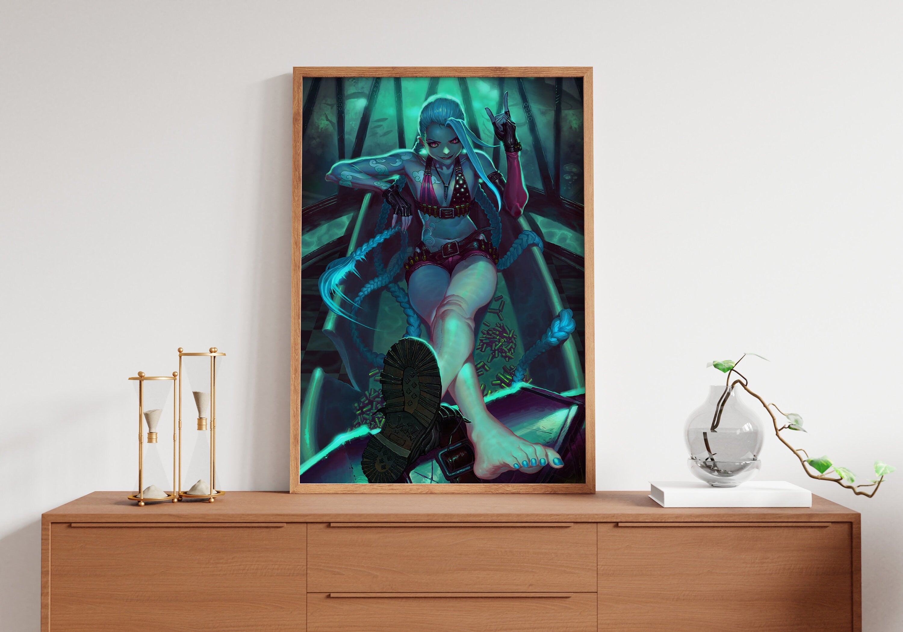 Jinx Canvas Wall Art