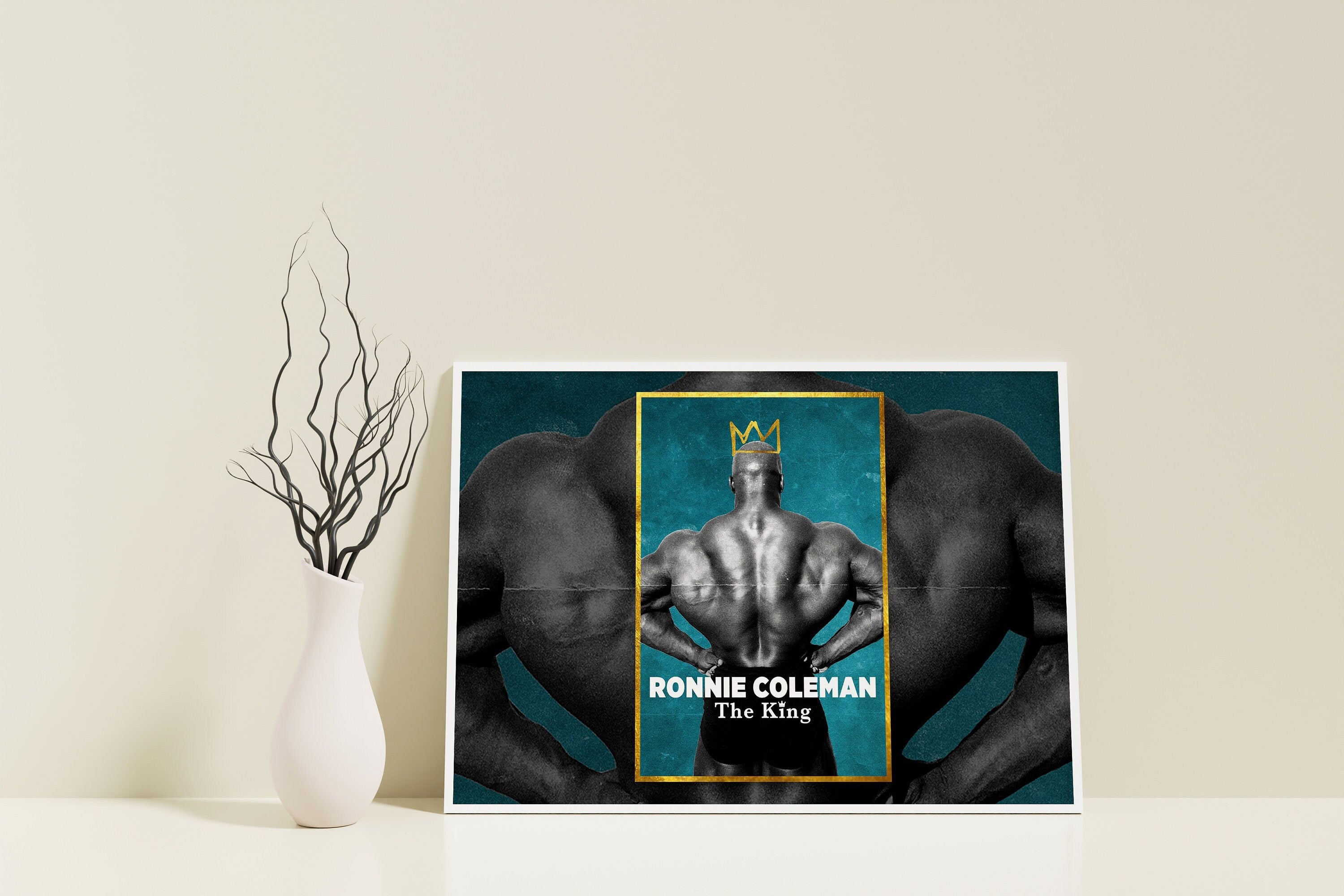 Ronnie Coleman Canvas Poster