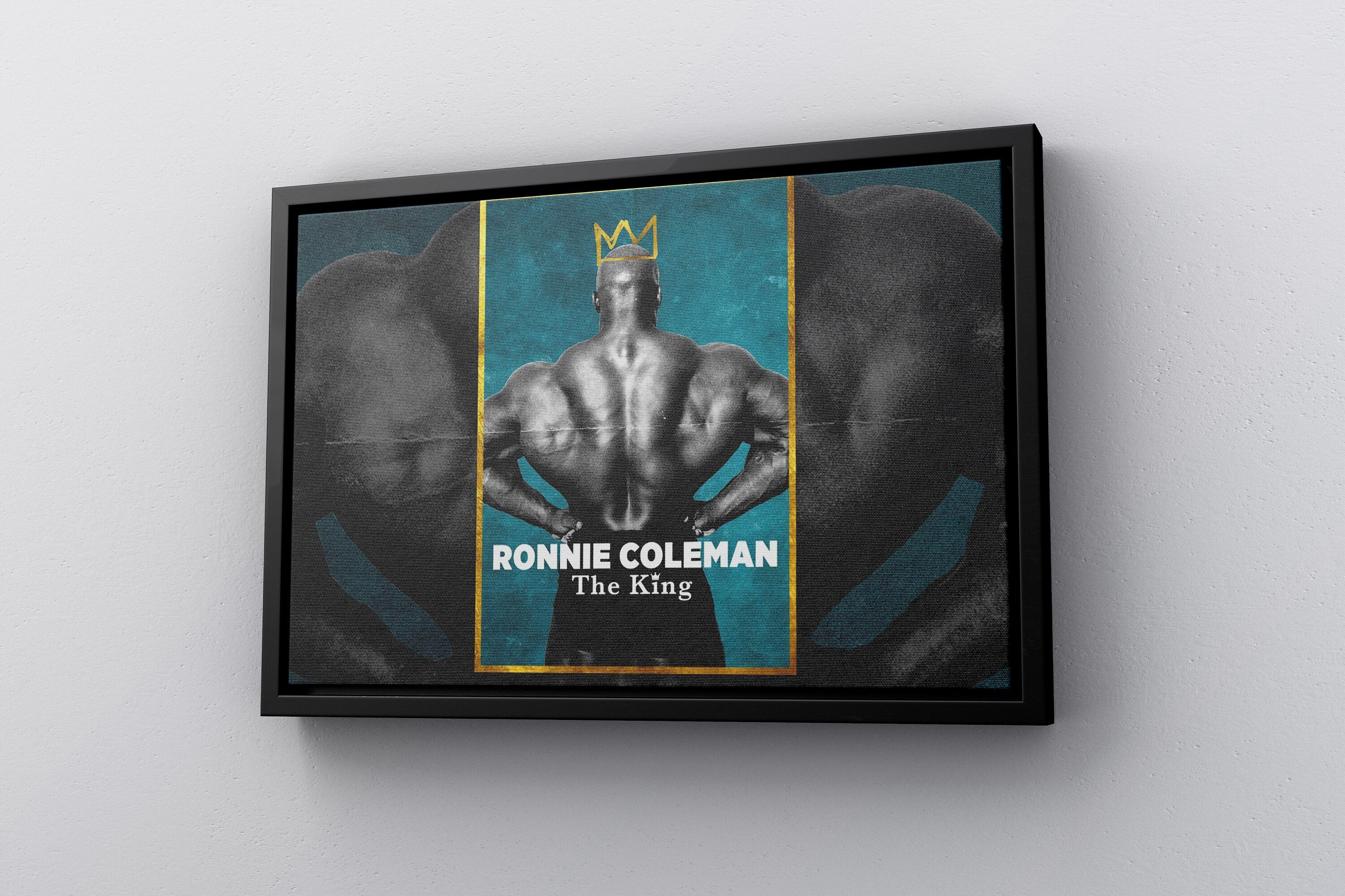 Ronnie Coleman Canvas Poster