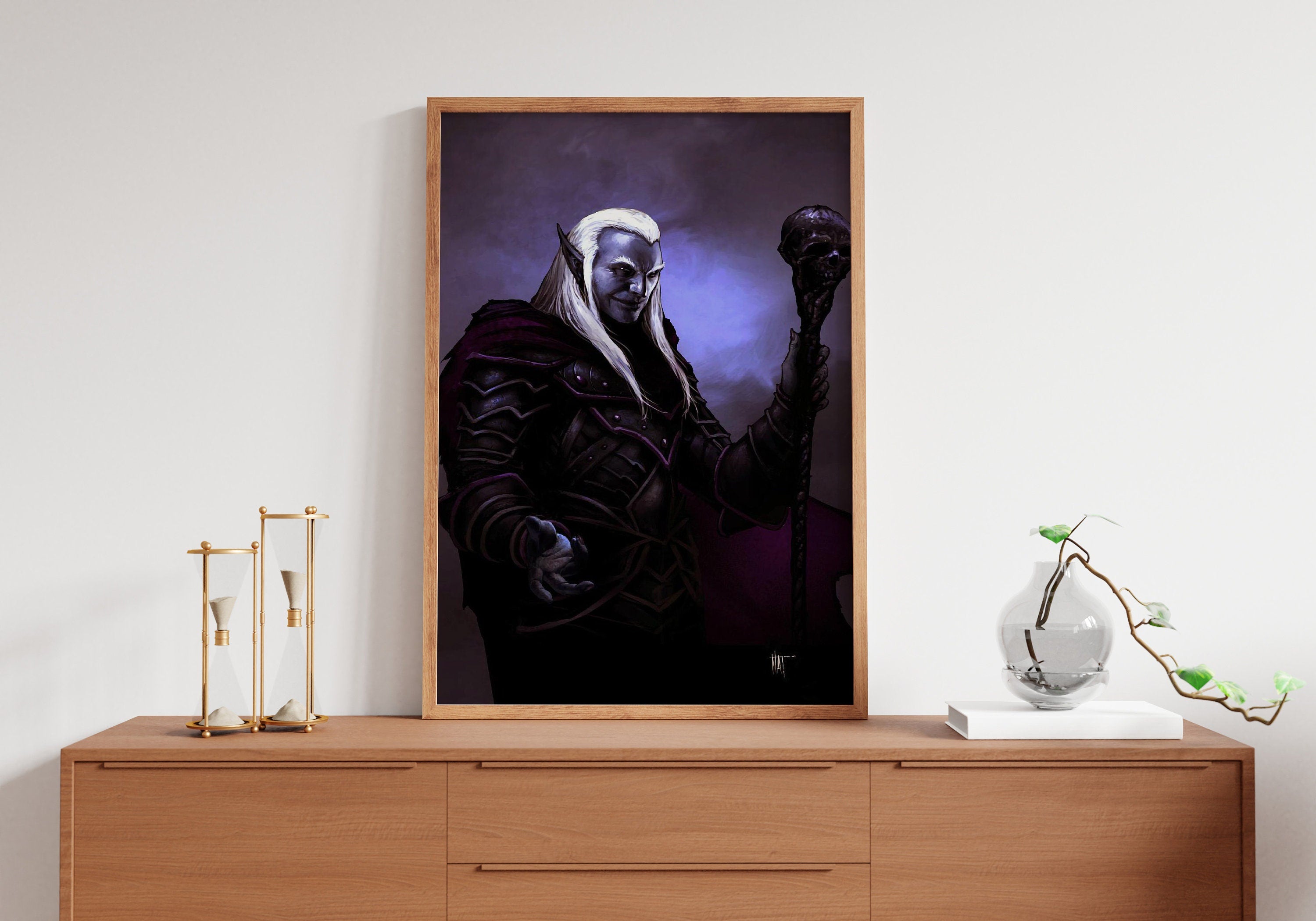 Baldur's Gate Serie Canvas Poster