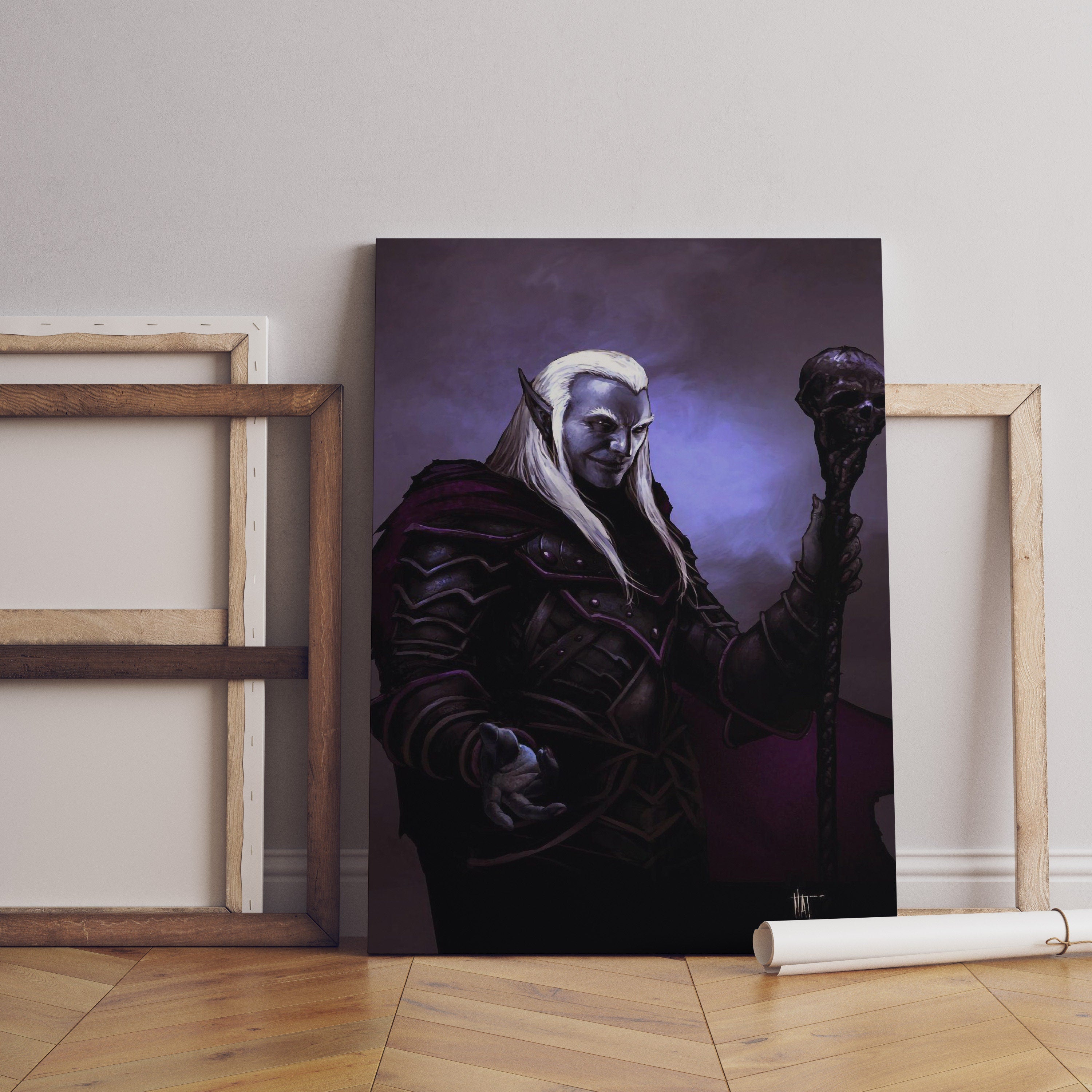 Baldur's Gate Serie Canvas Poster