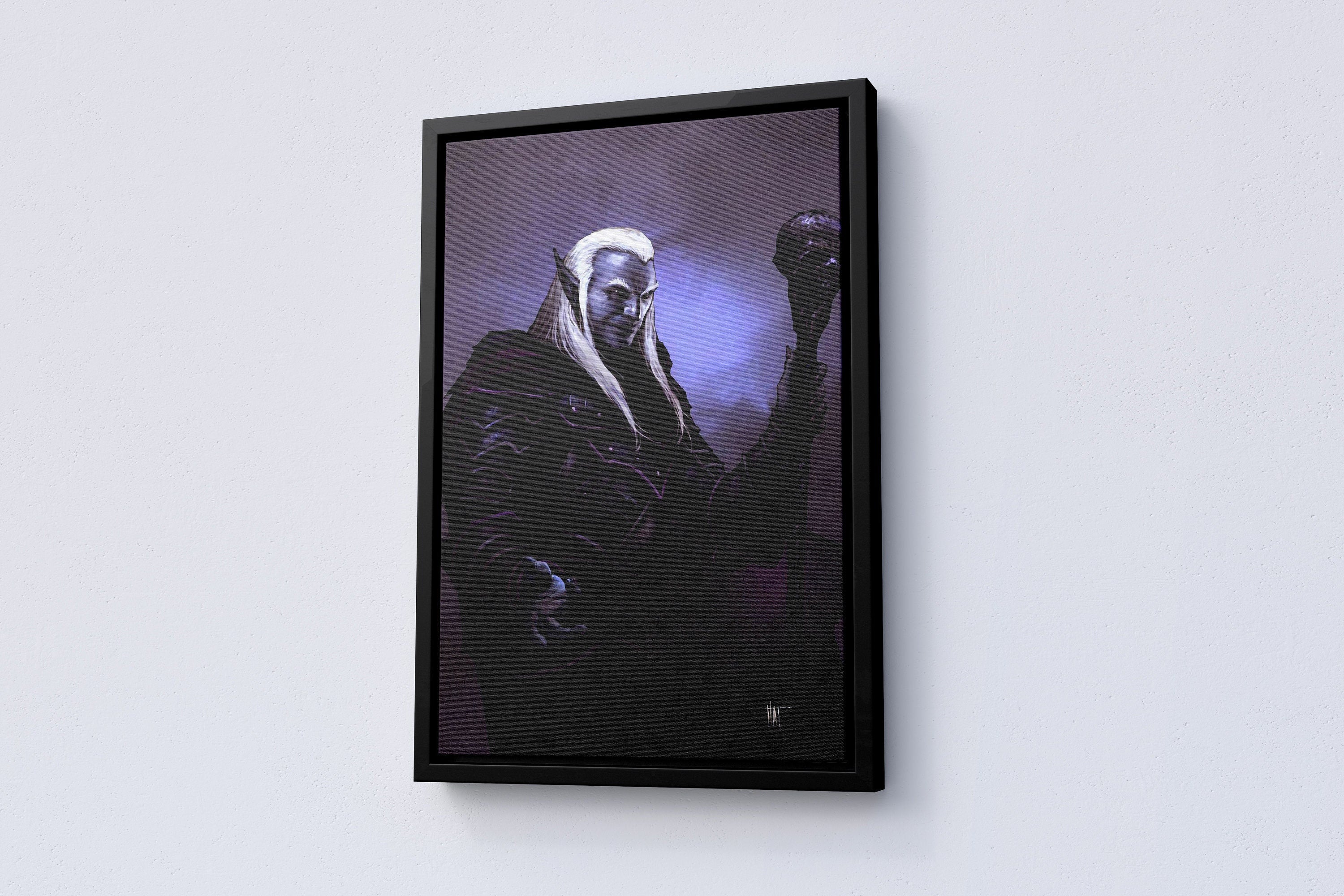 Baldur's Gate Serie Canvas Poster