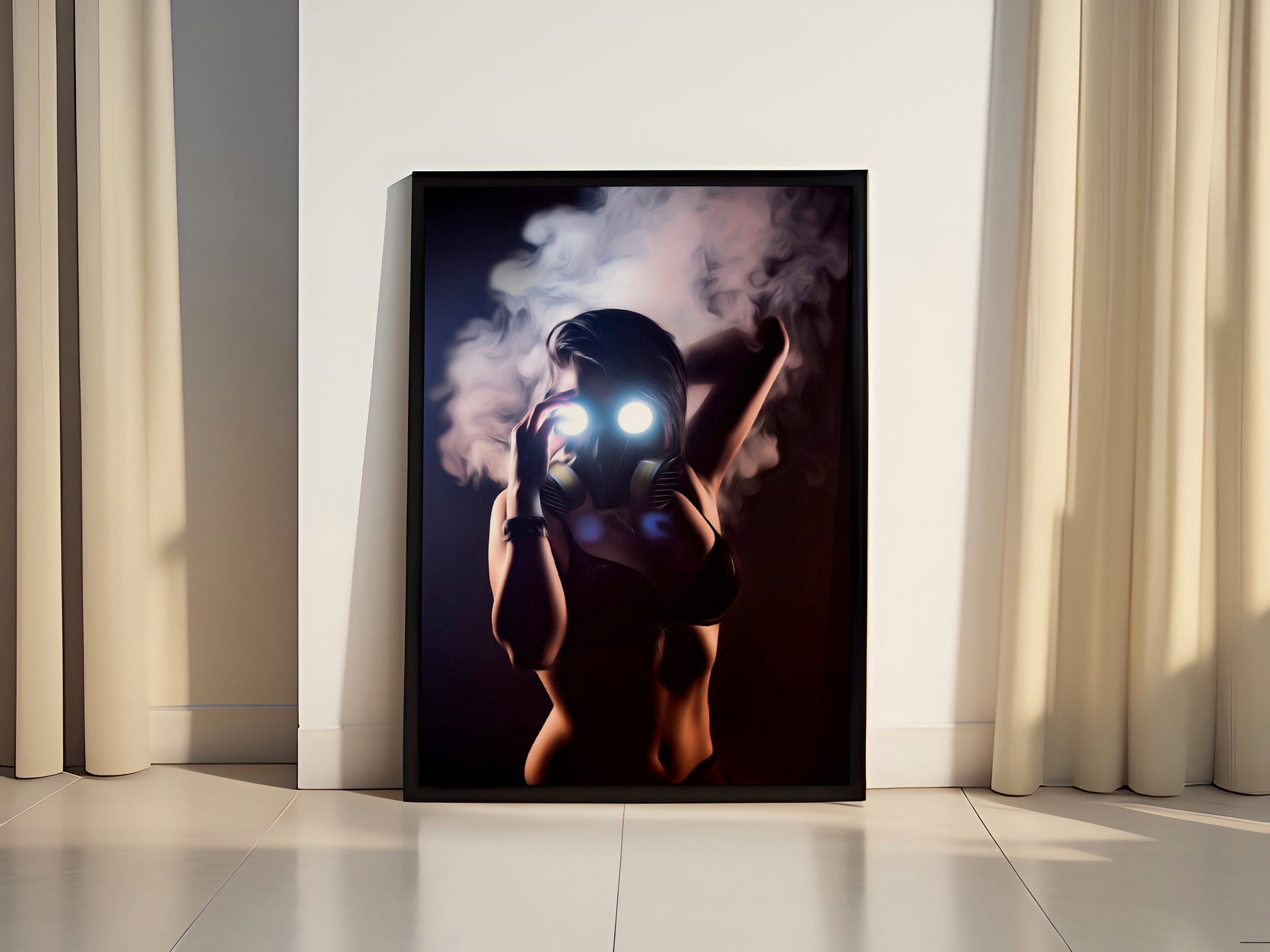 Woman Canvas Art Poster