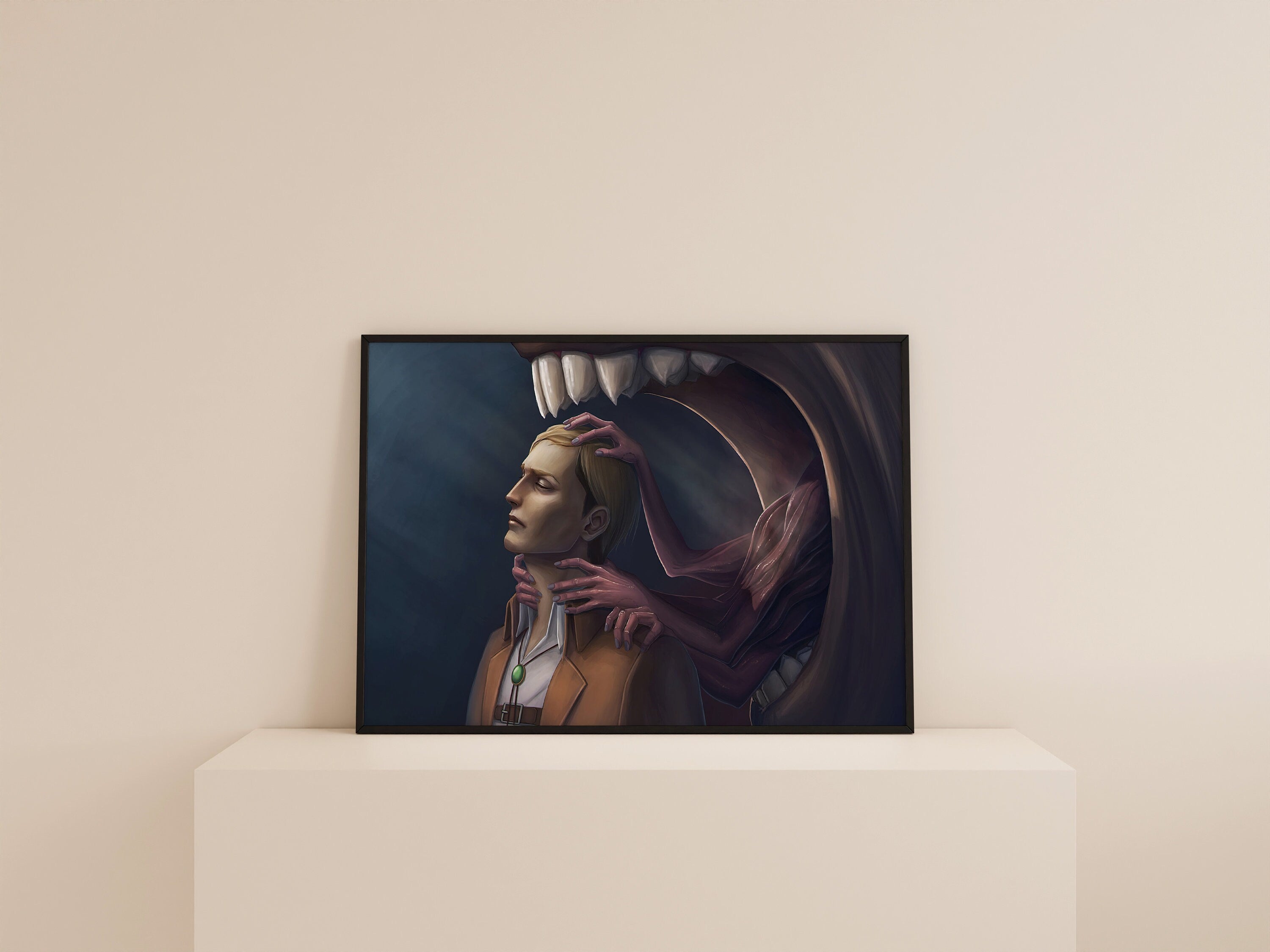 Anime Character Portrait Canvas Art