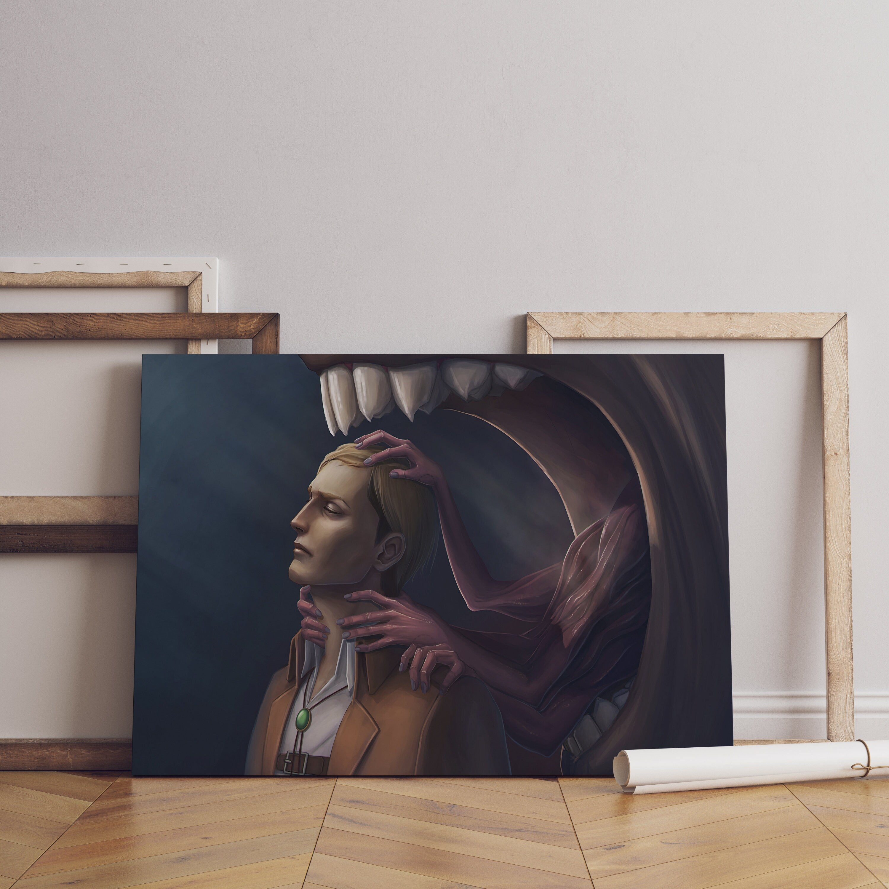 Anime Character Portrait Canvas Art