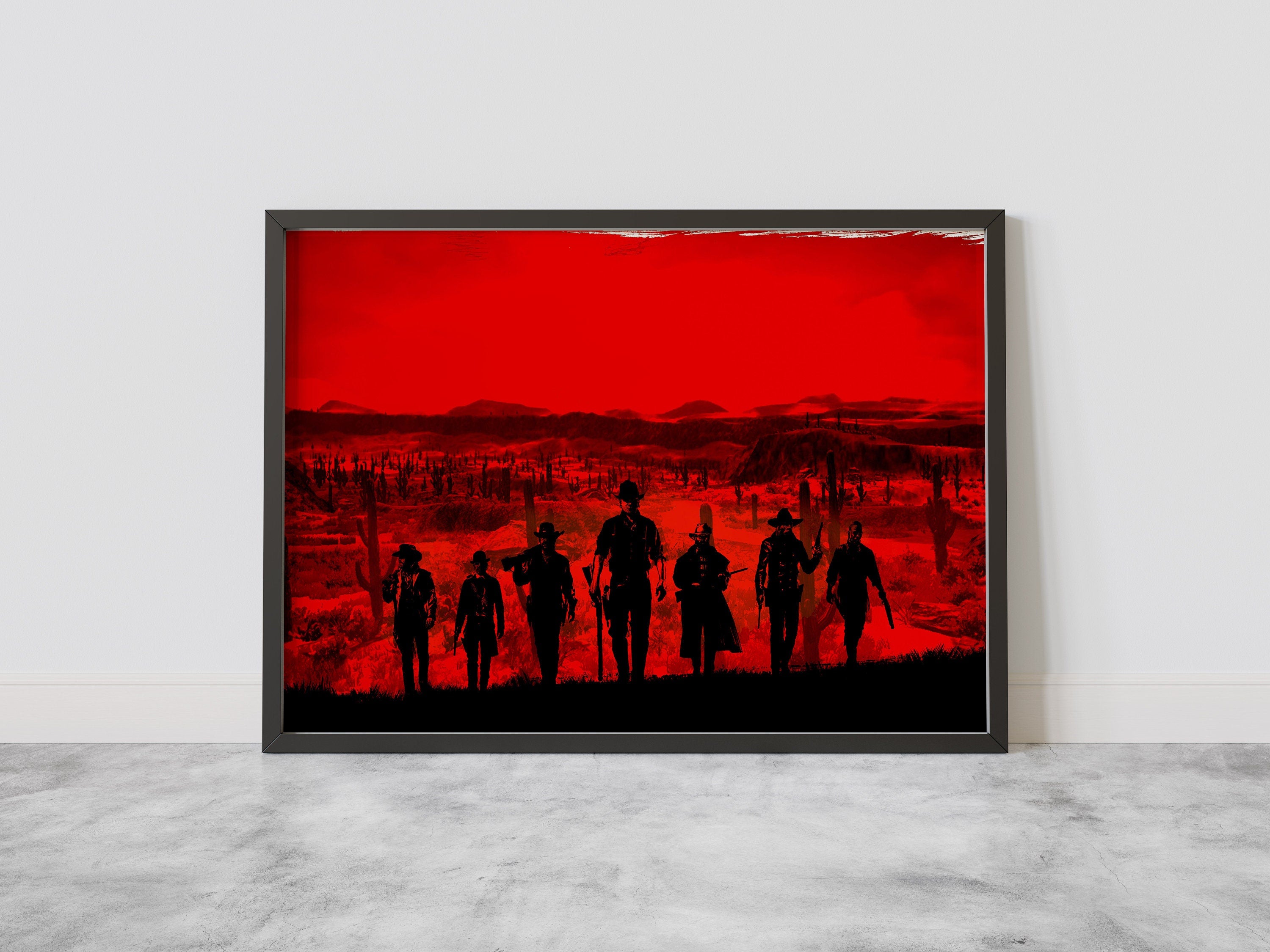 Red Dead Redemption Canvas Poster