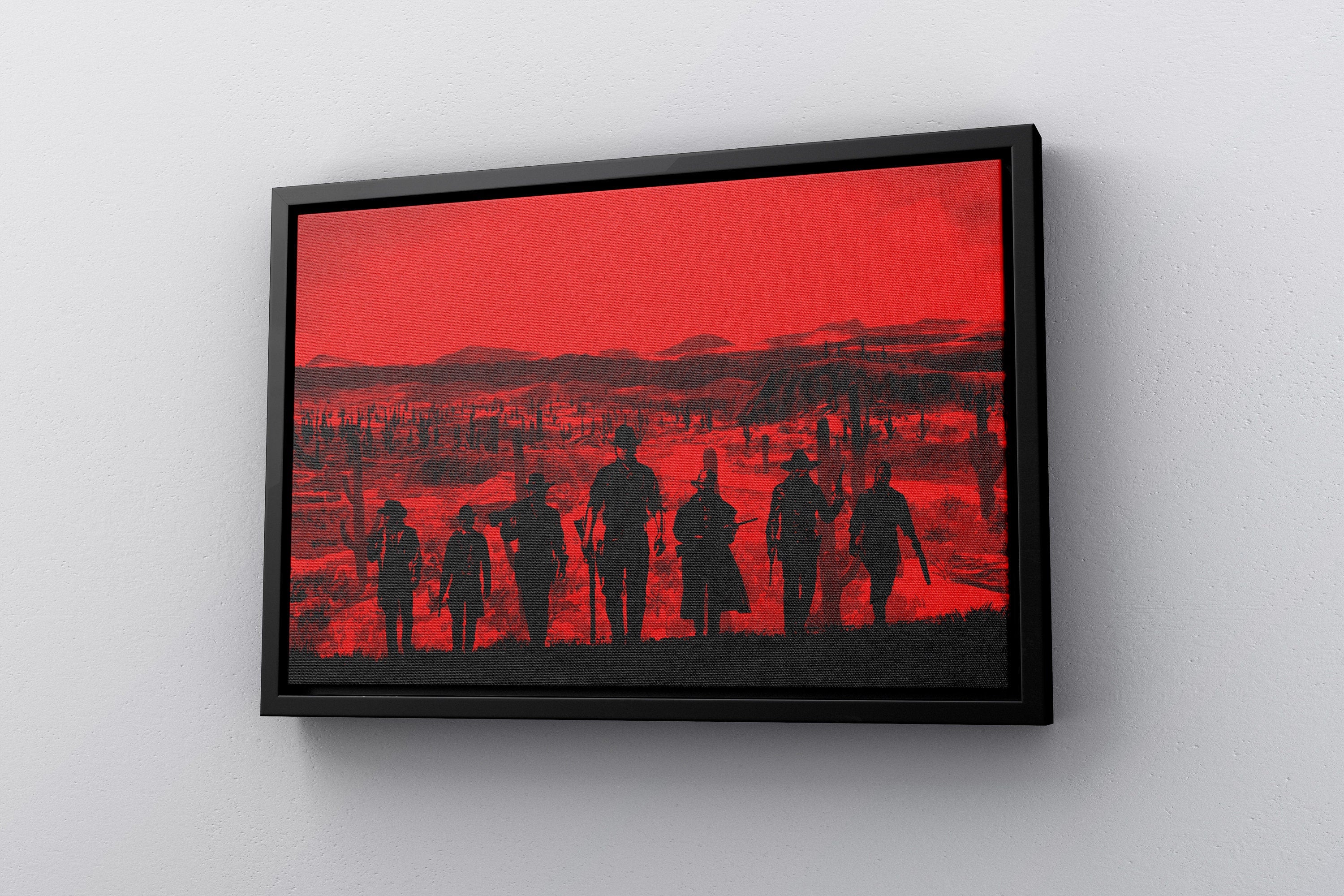 Red Dead Redemption Canvas Poster