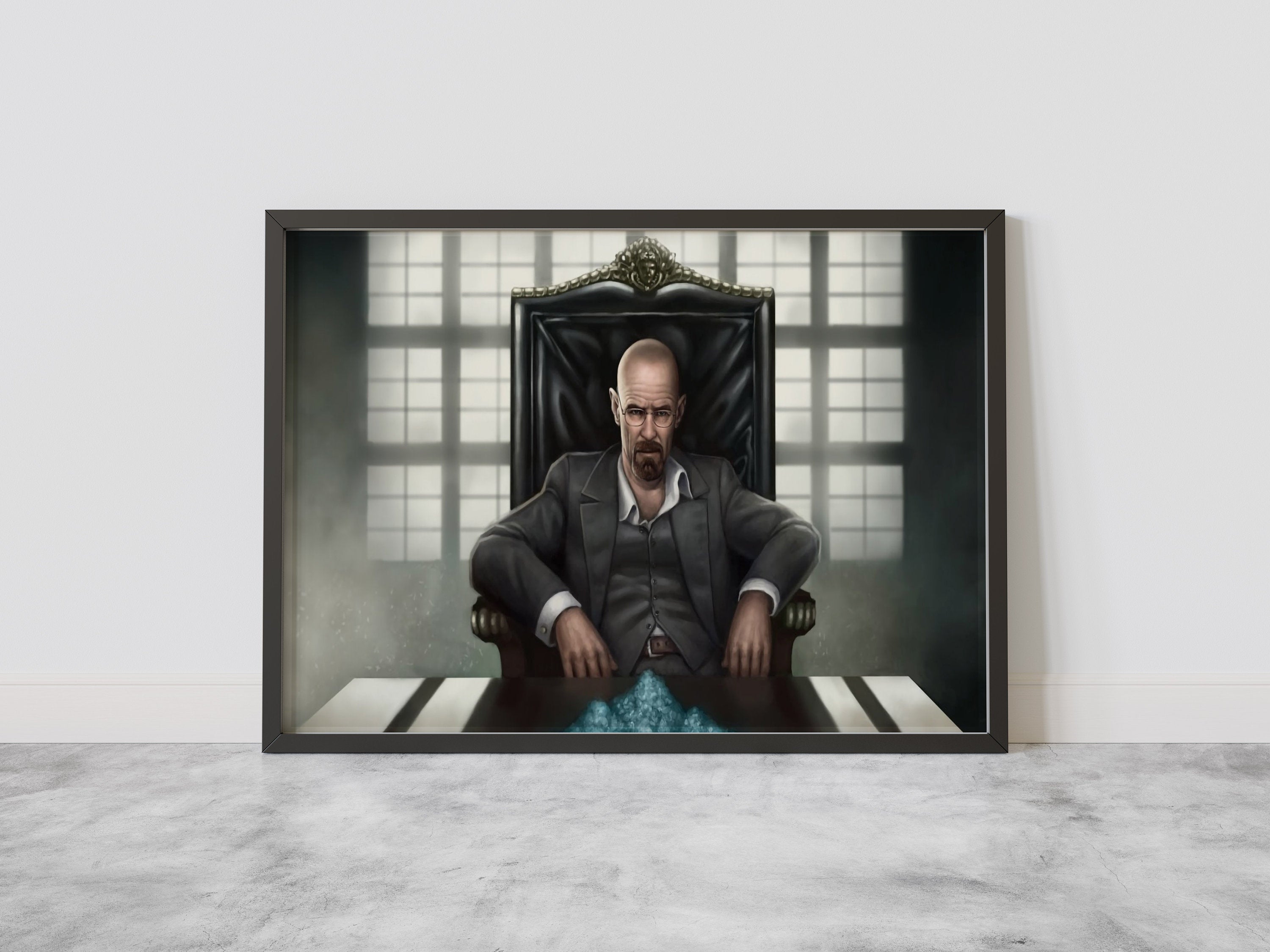 Breaking Bad Walter White Canvas Poster